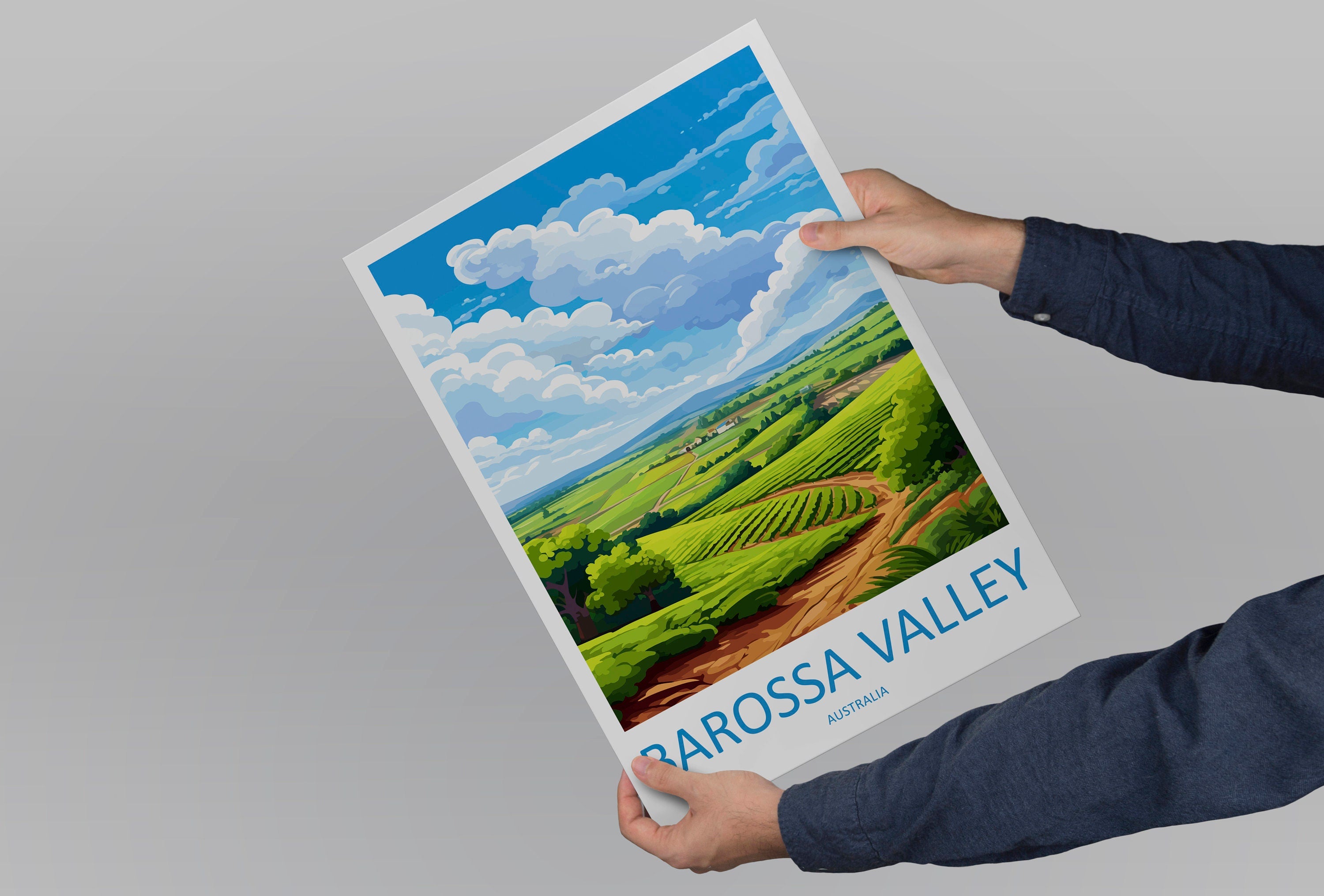 Barossa Valley Travel Print