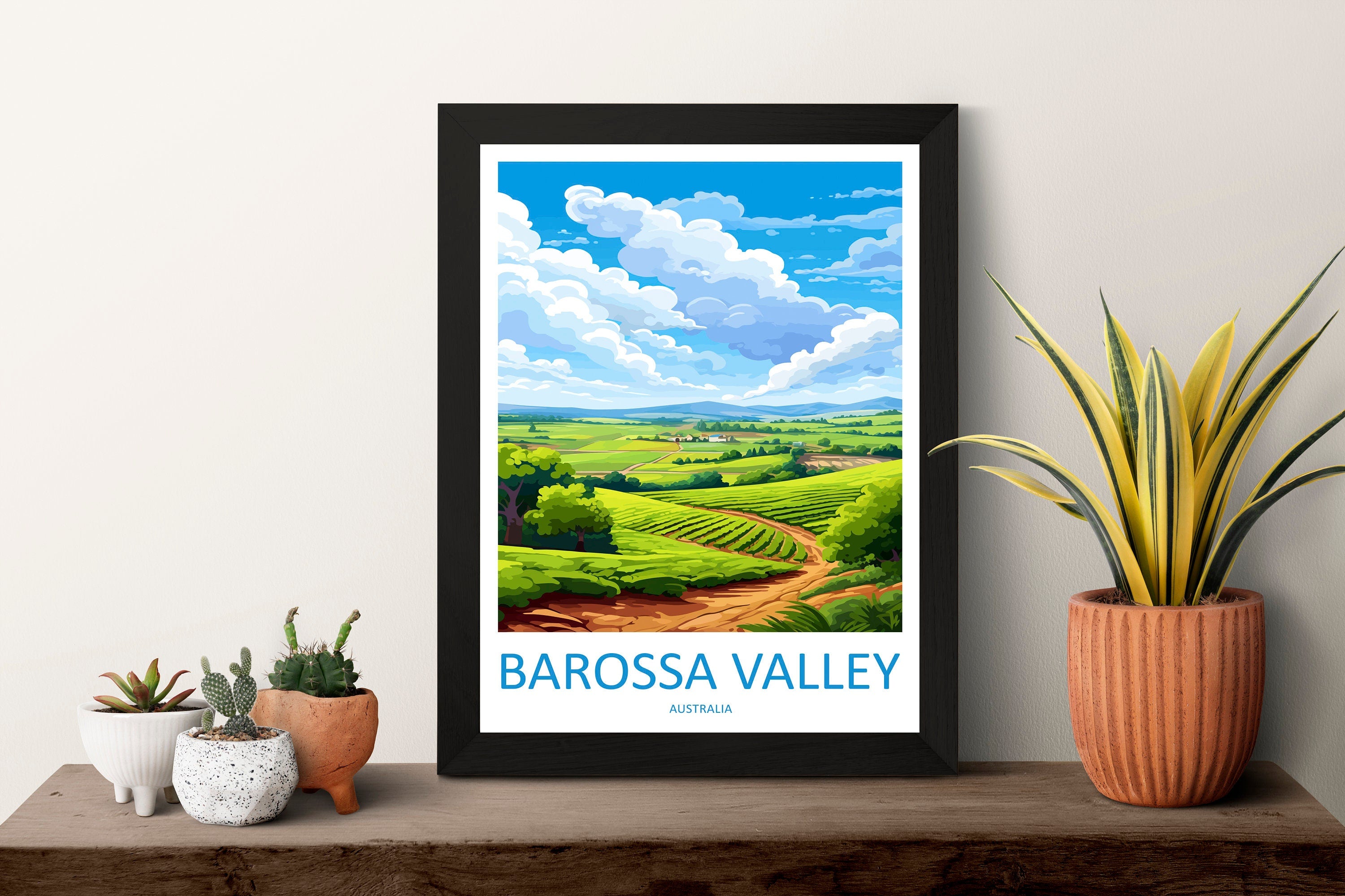 Barossa Valley Travel Print