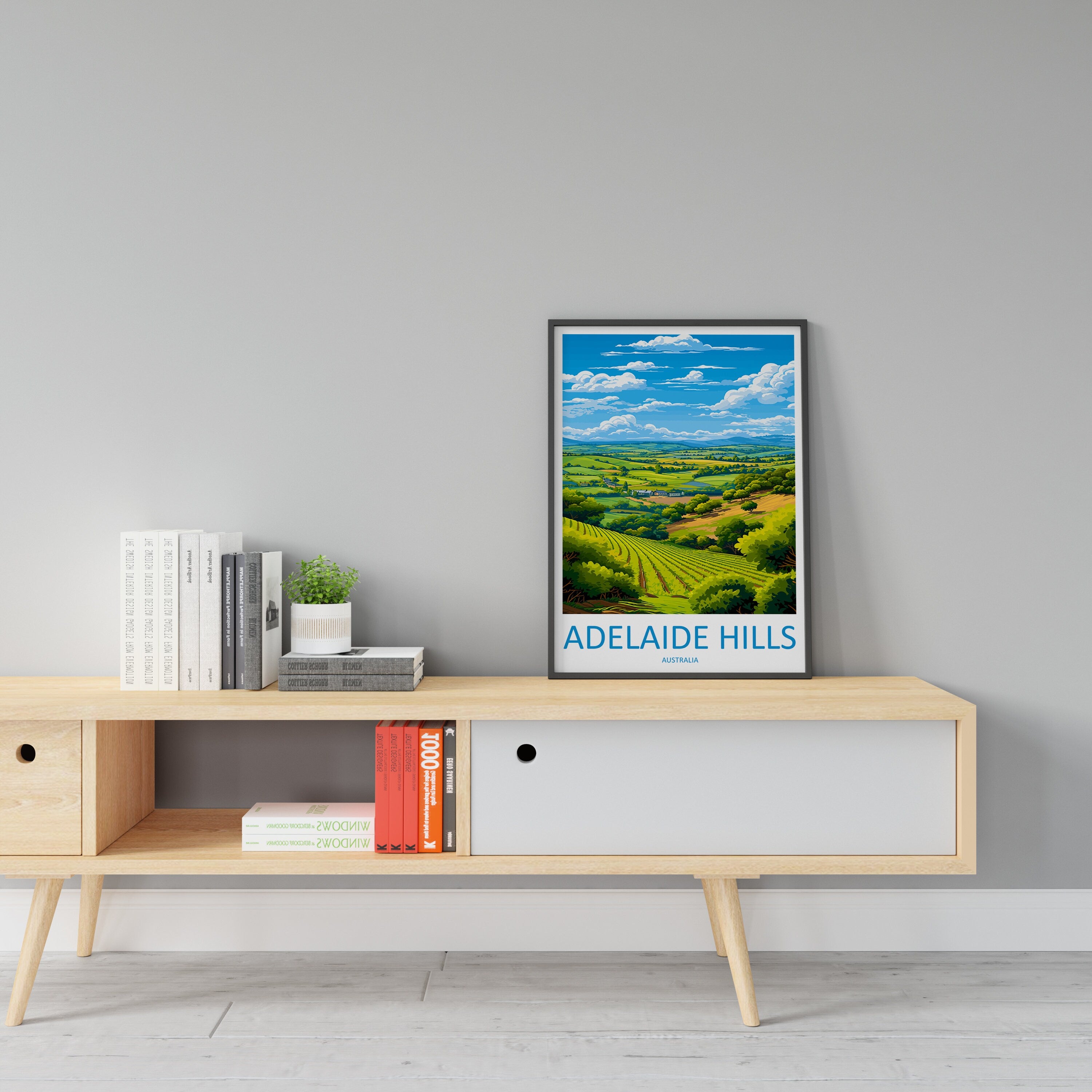 Adelaide Hills Travel Print