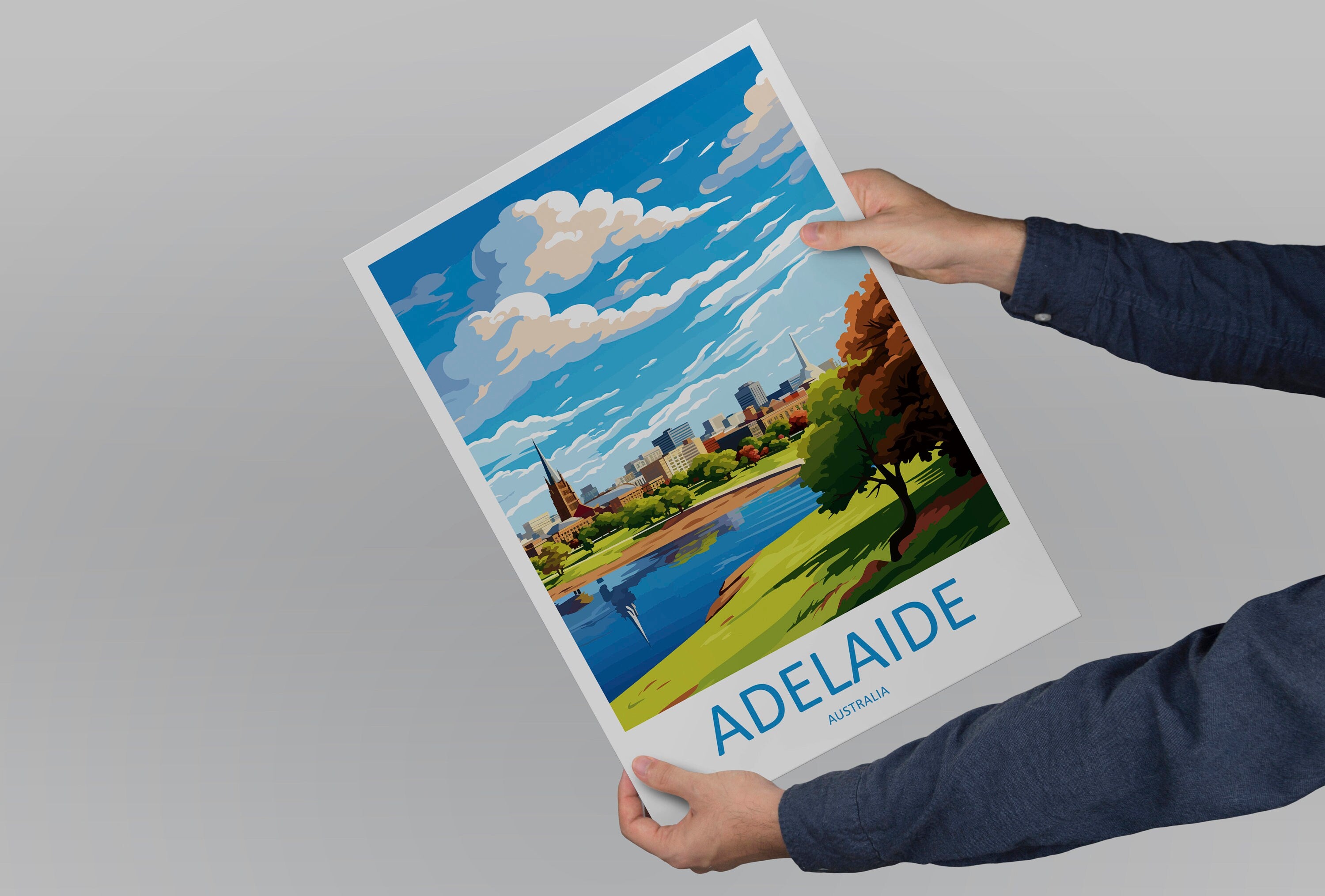 Adelaide Travel Print