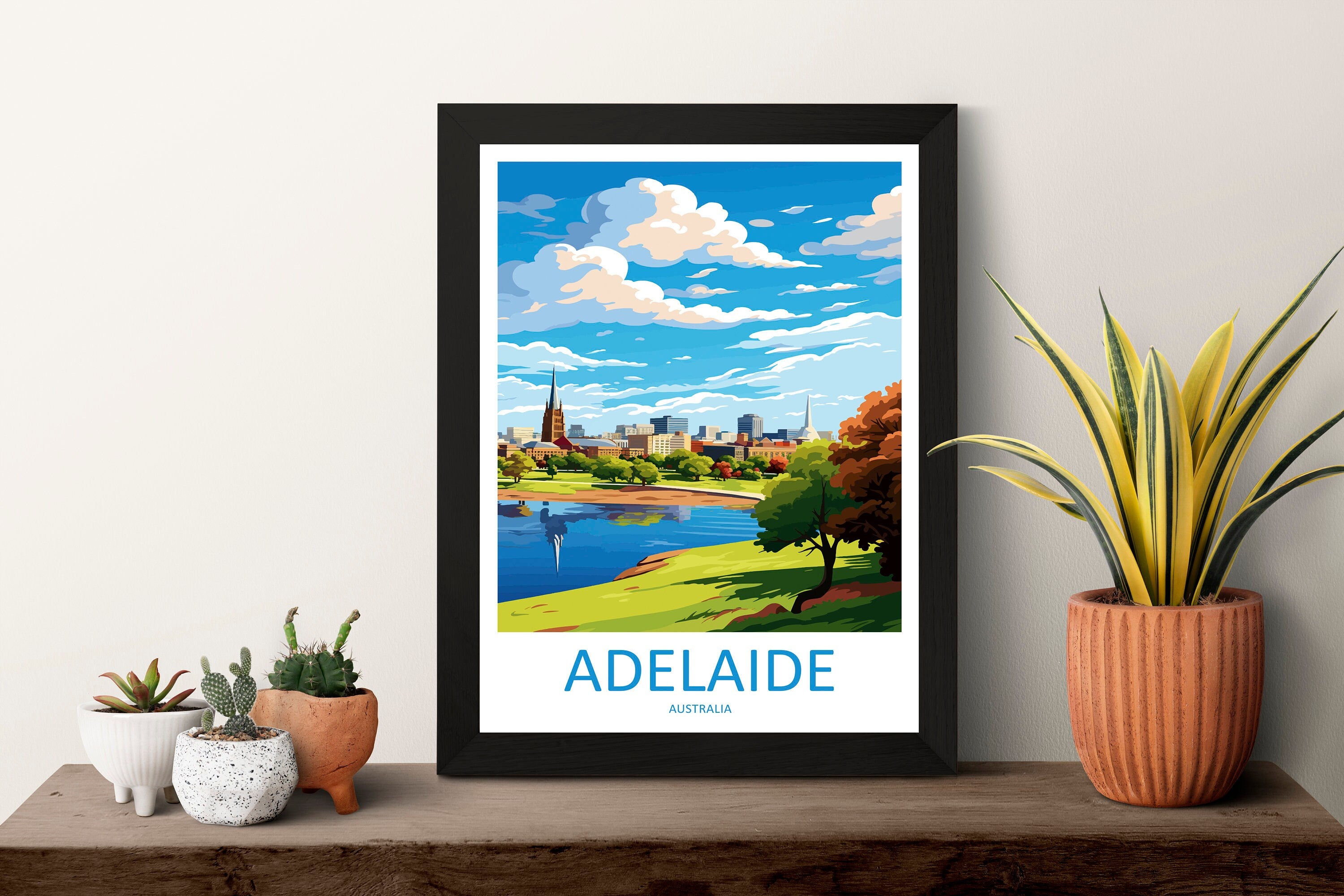 Adelaide Travel Print