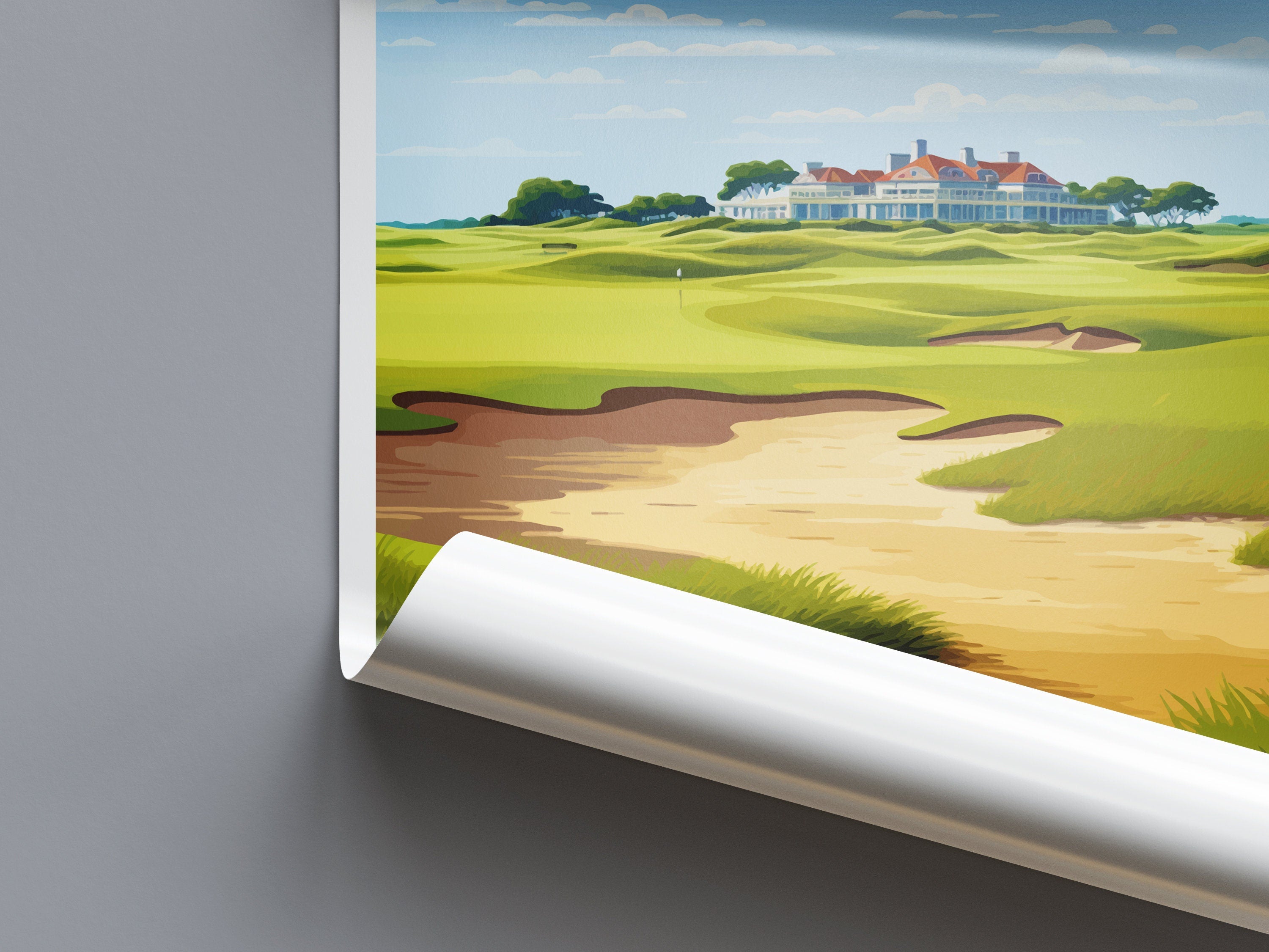 Kiawah Island Golf Club Travel Print