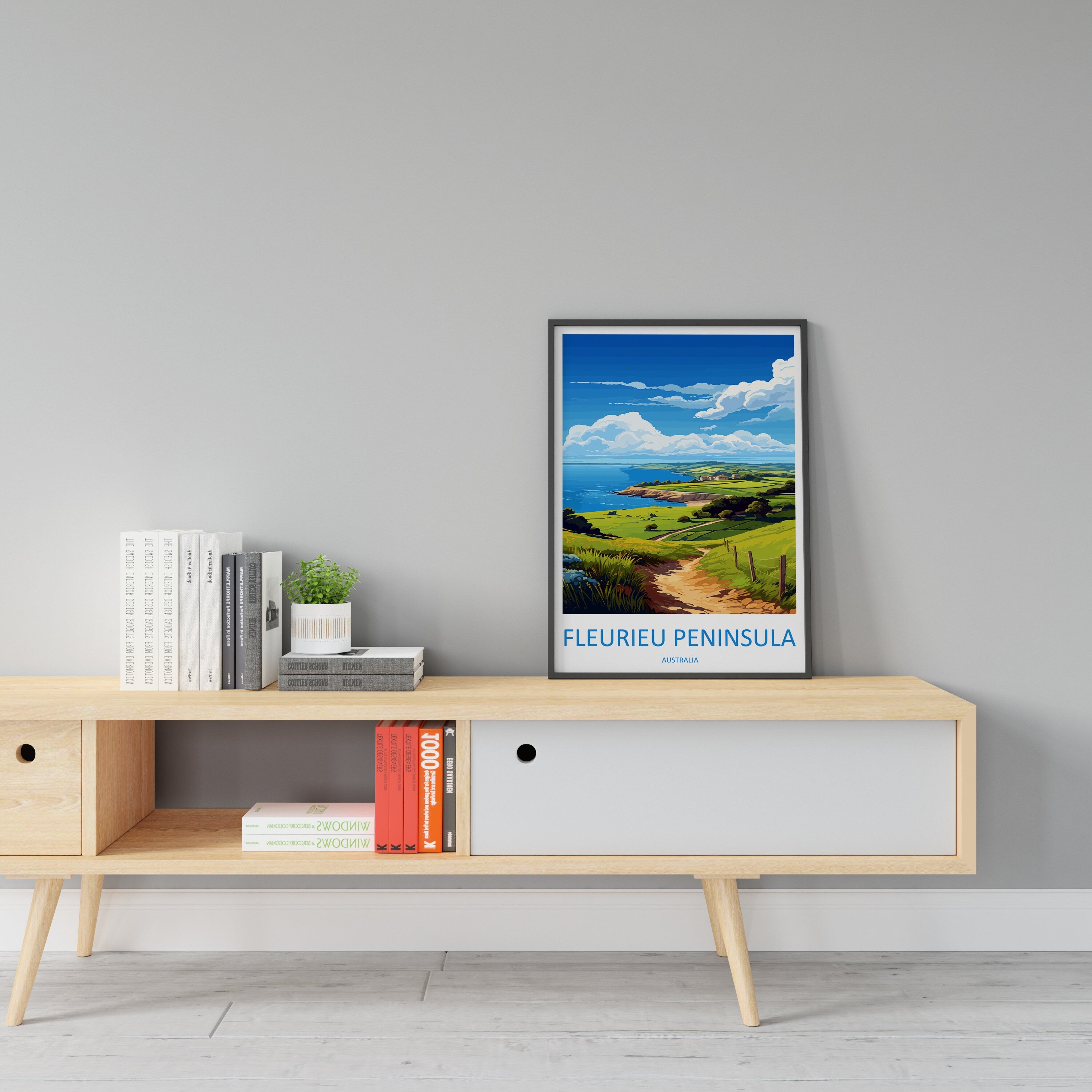 Fleurieu Peninsula Travel Print