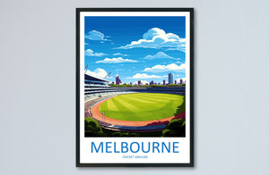 Melbourne Cricket Ground Travel Print