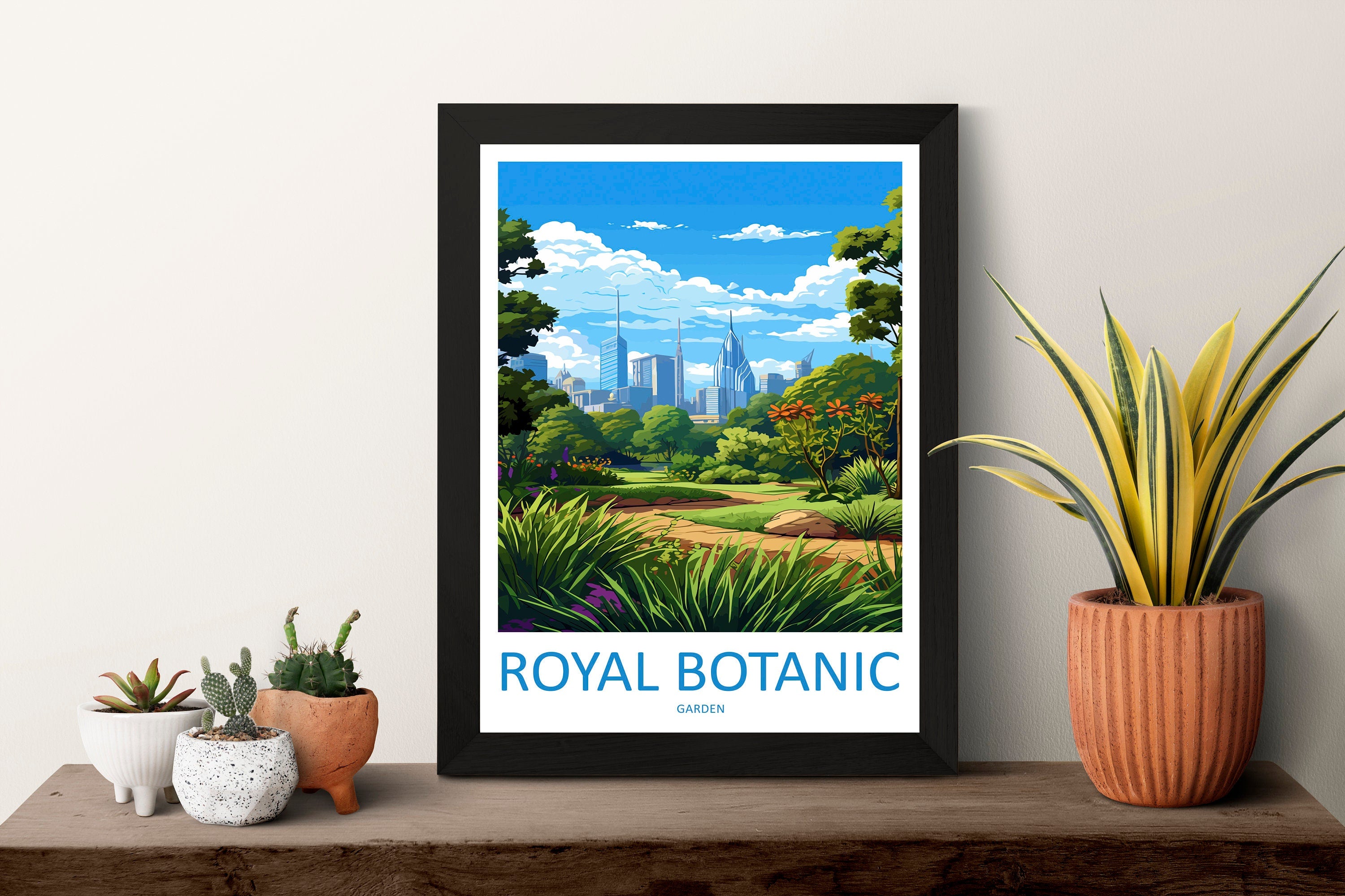 Royal Botanic Garden Travel Print