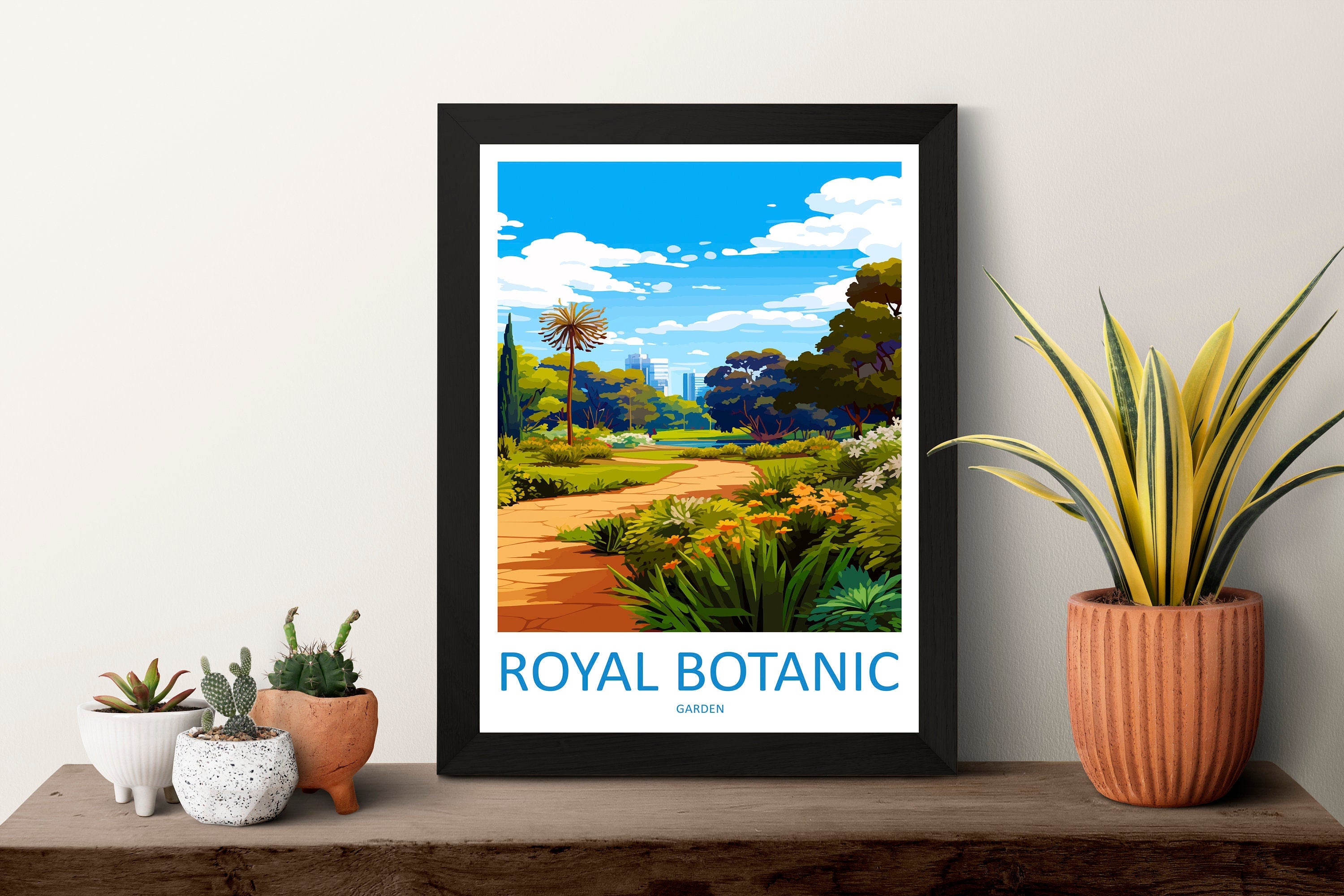 Royal Botanic Garden Travel Print