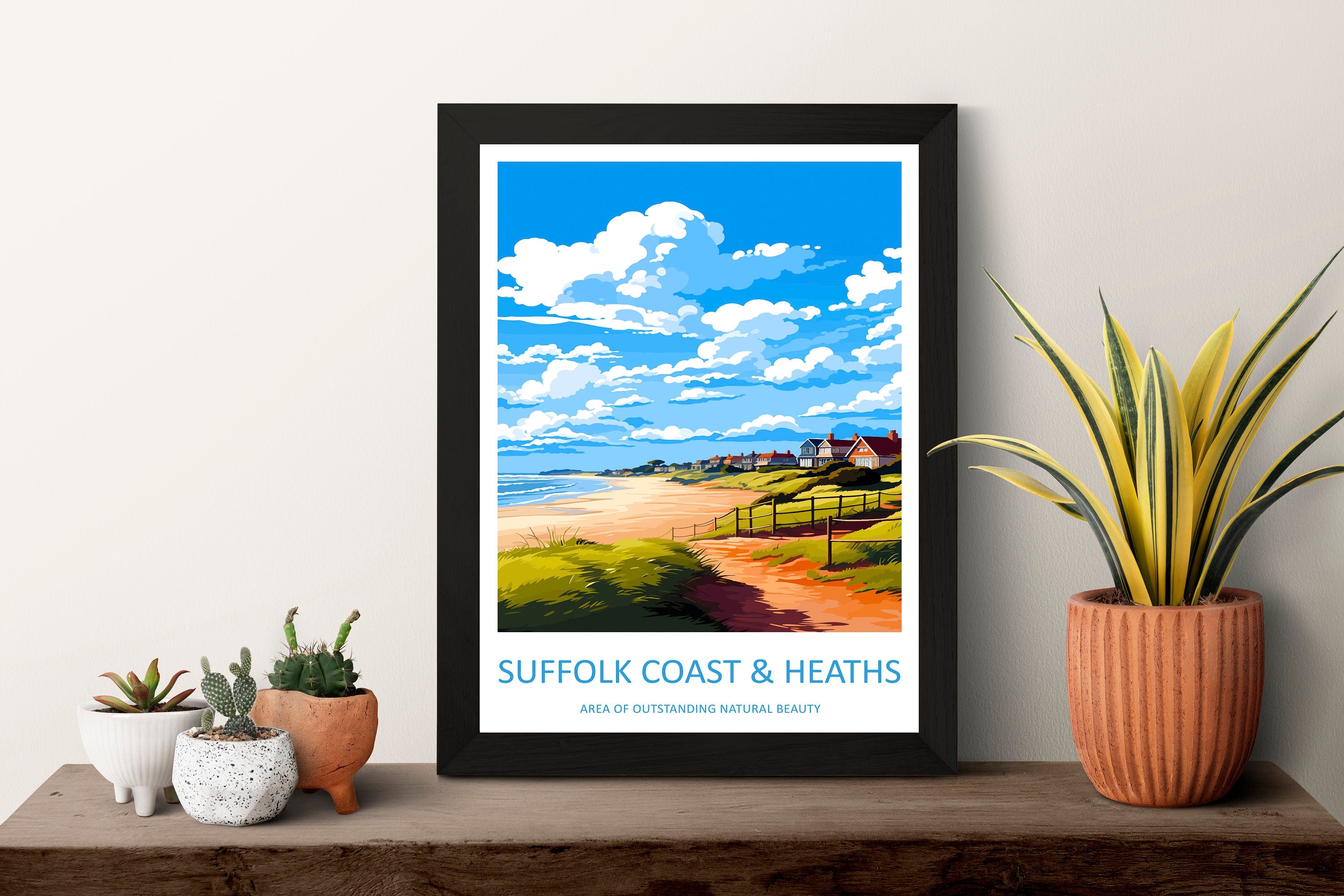 Suffolk Coast Heaths Travel Print