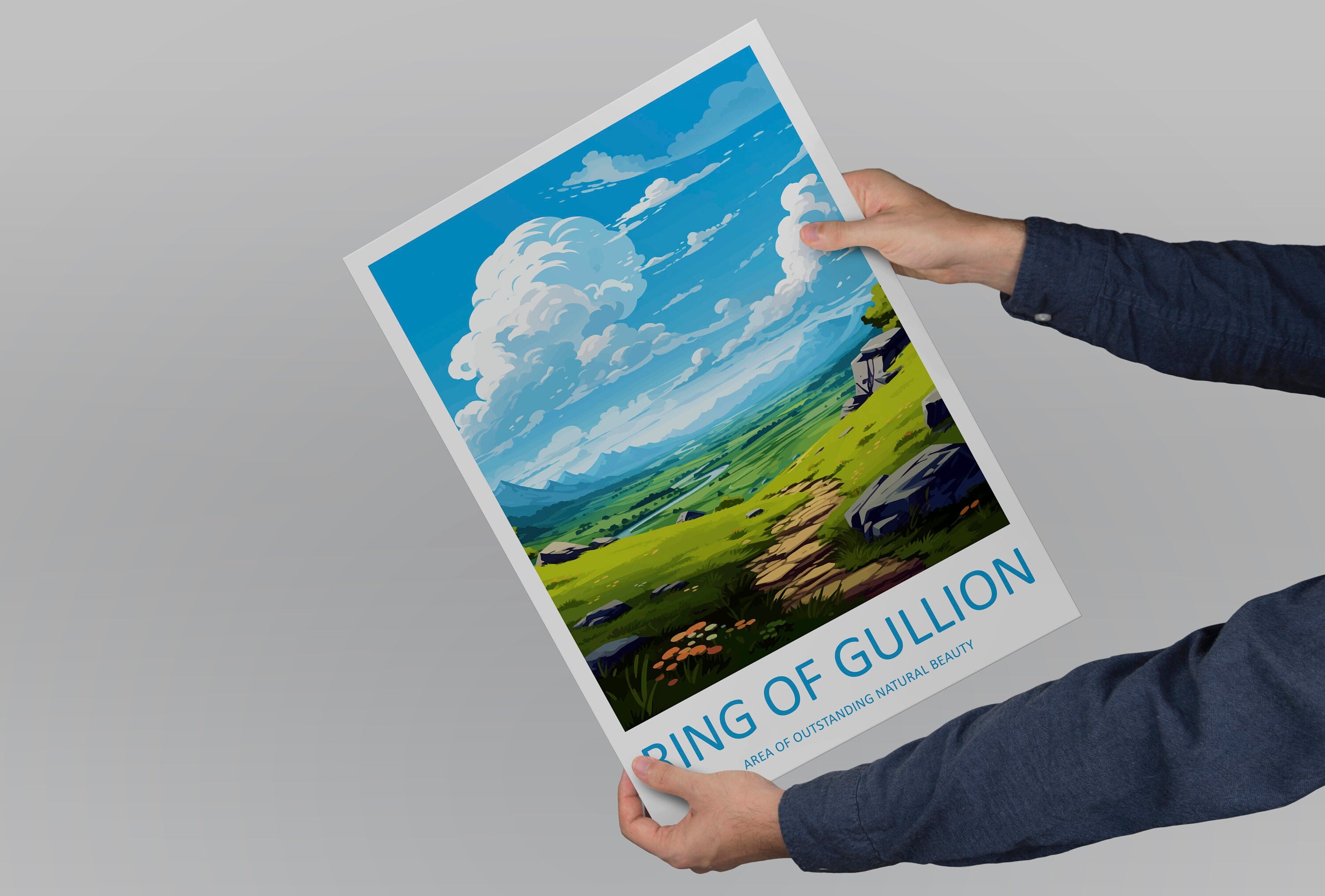 Ring Of Gullion Travel Print