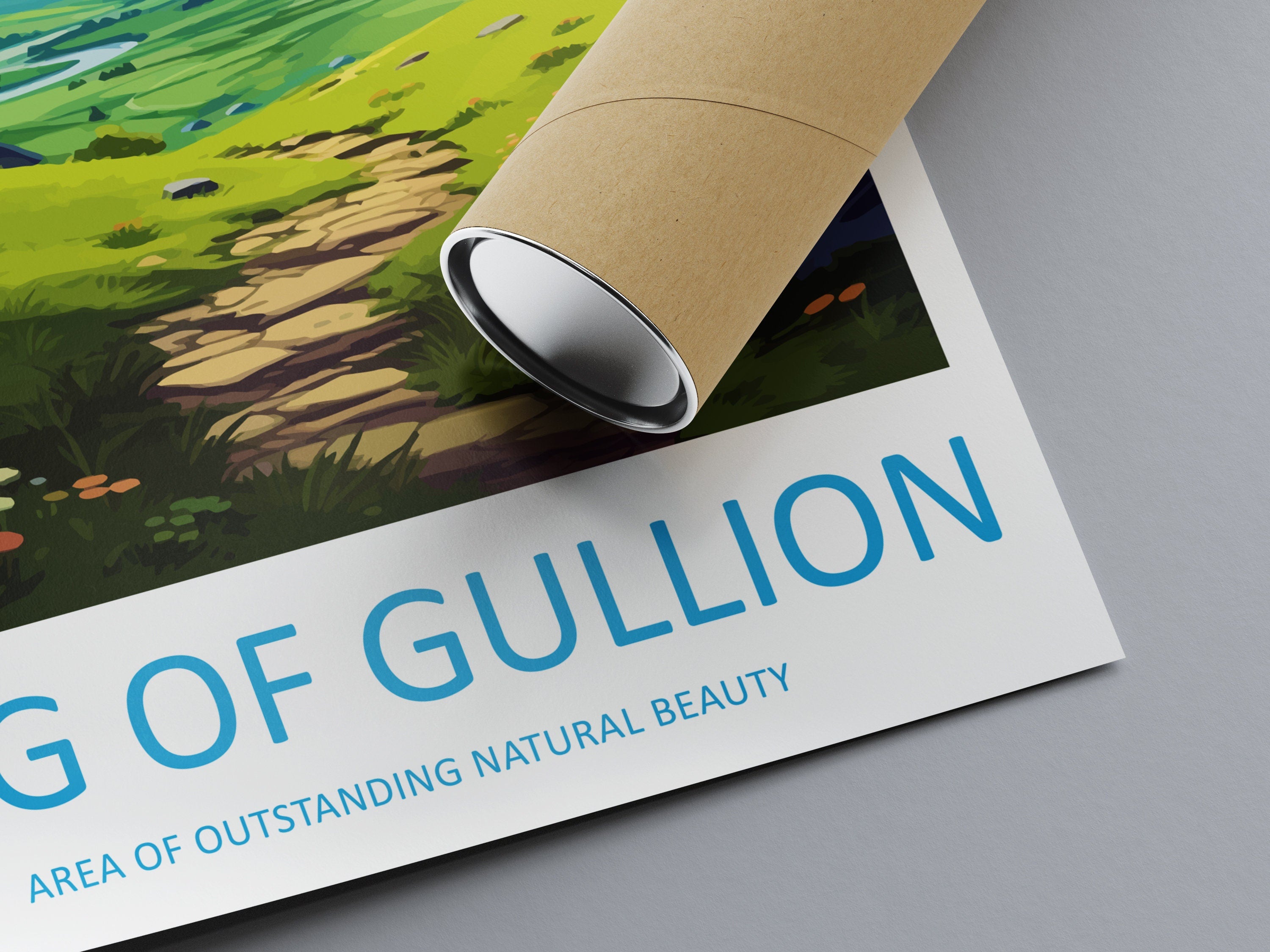 Ring Of Gullion Travel Print