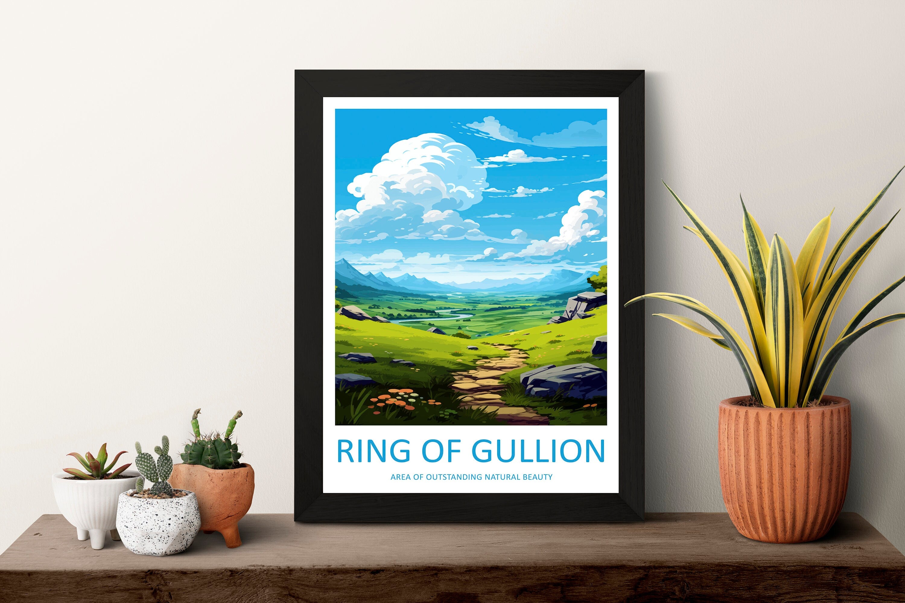 Ring Of Gullion Travel Print