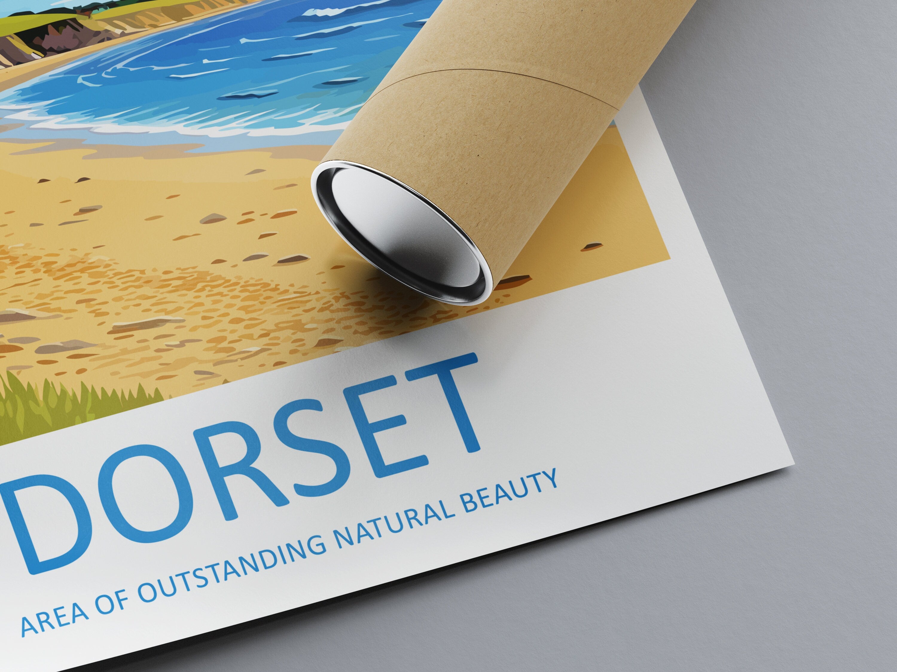 Dorset Travel Print