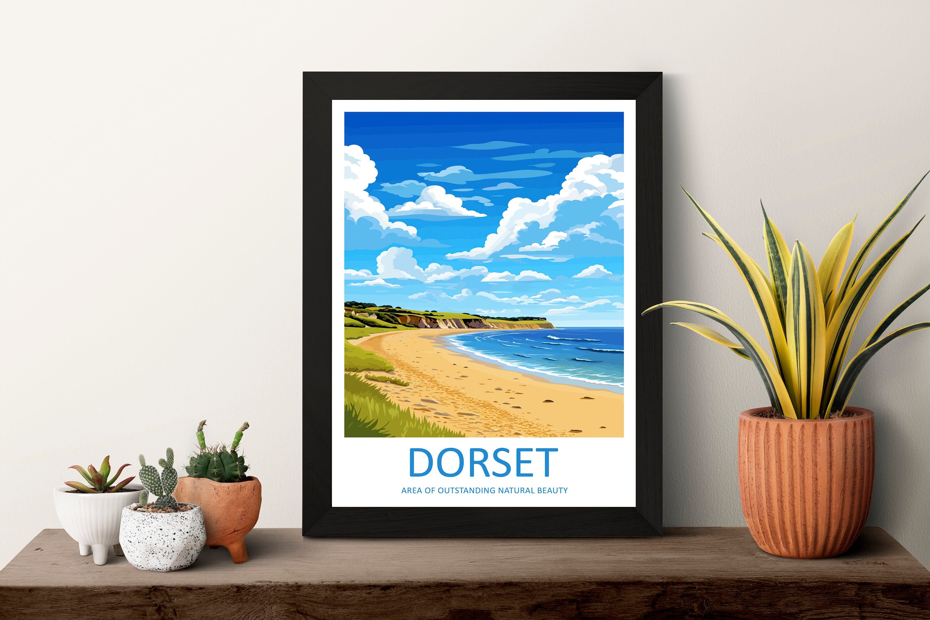 Dorset Travel Print