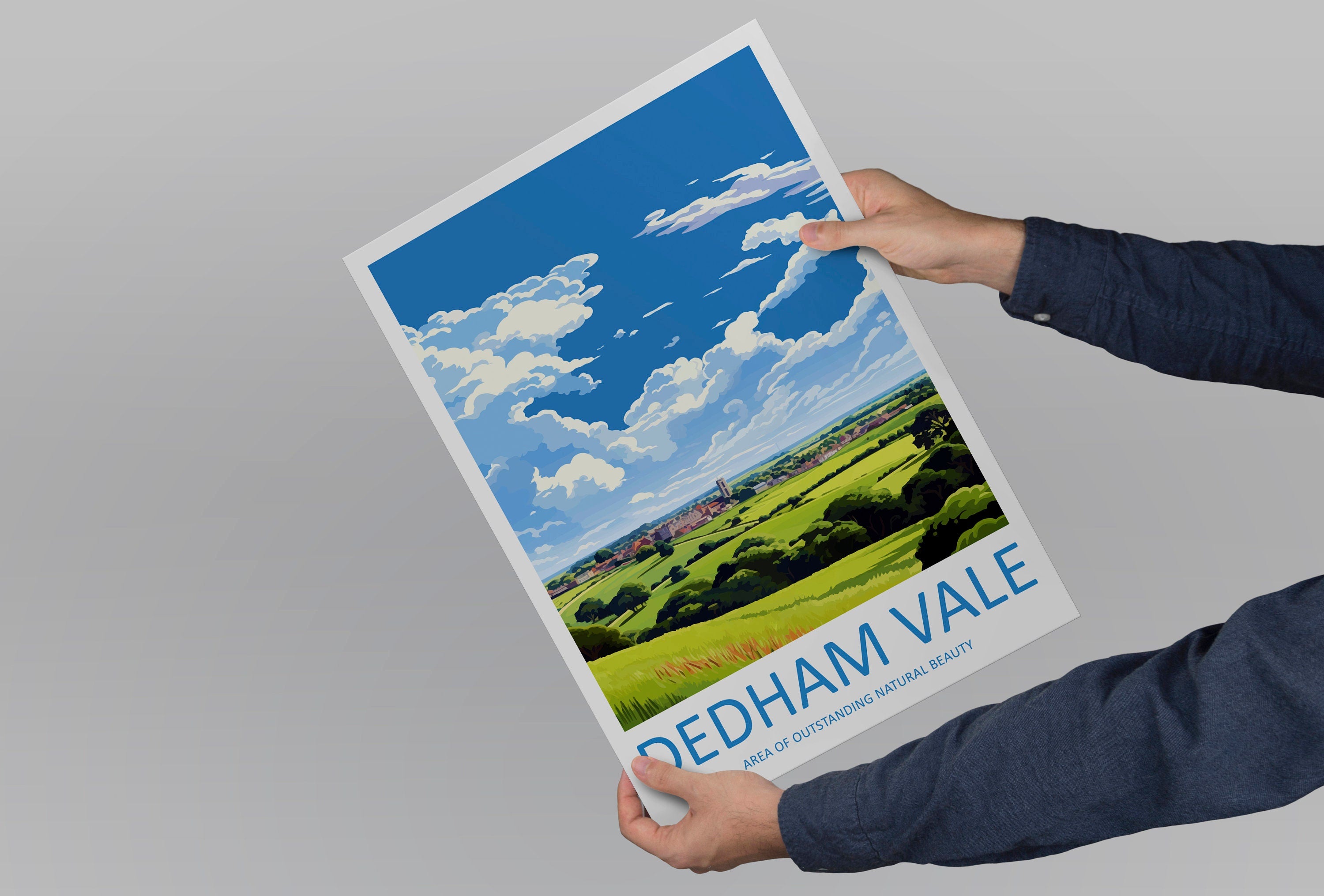 Dedham Vale Travel Print