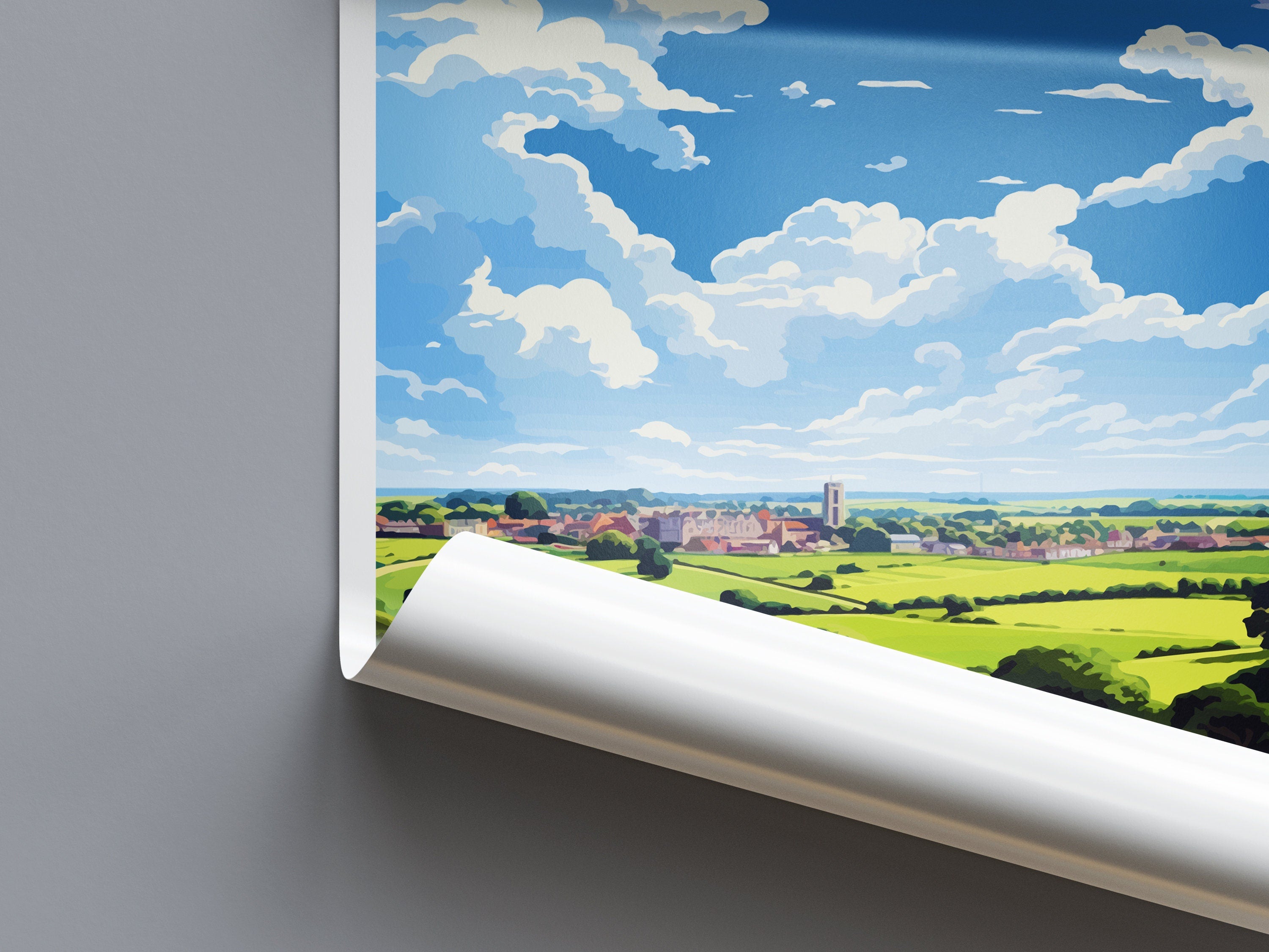 Dedham Vale Travel Print