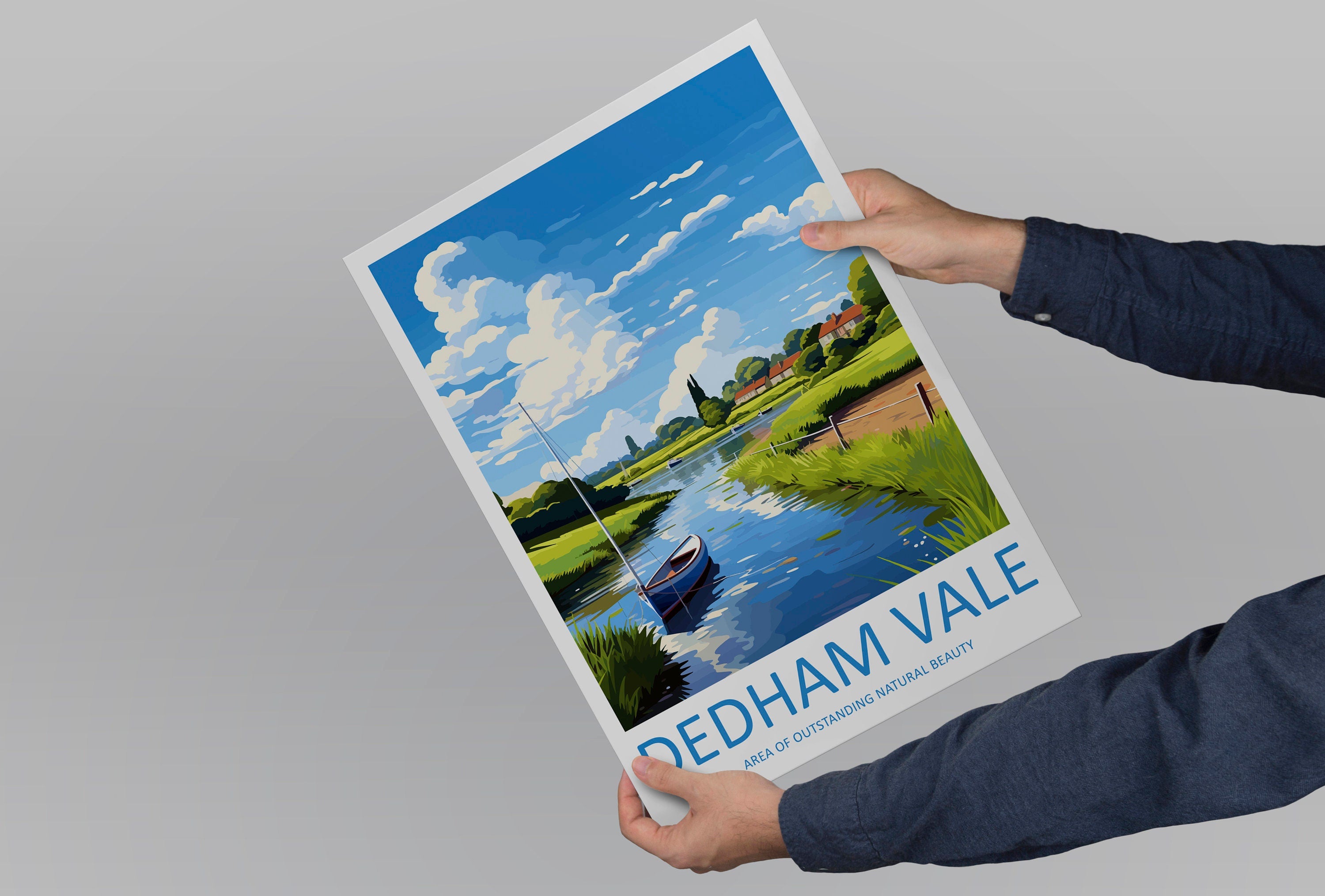 Dedham Vale Travel Print