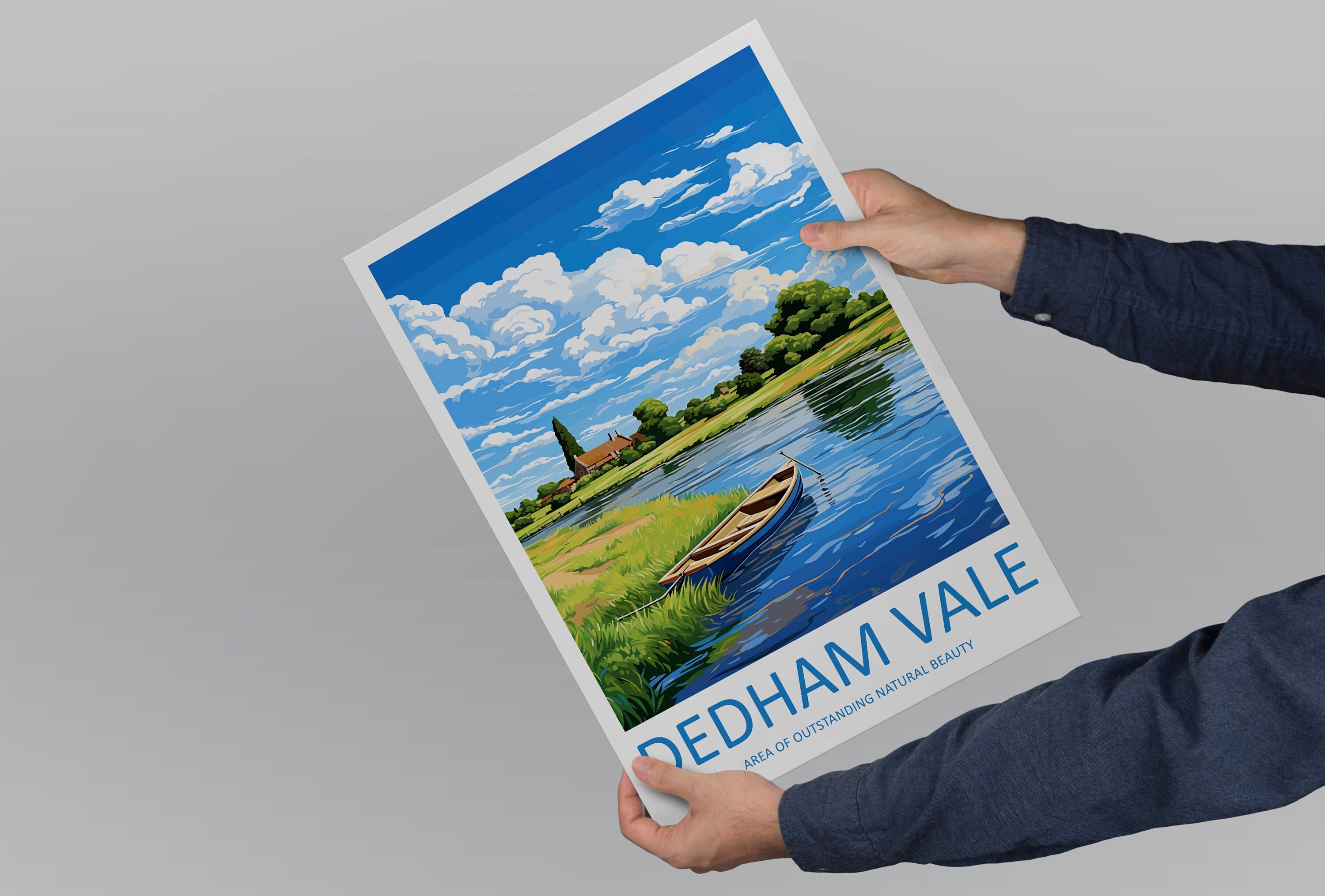 Dedham Vale Travel Print