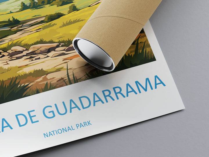Sierra De Guadarrama National Park Travel Print Wall Art Picos Sierra De Guadarrama National Park Wall Hanging Home Décor Sierra Guadarrama
