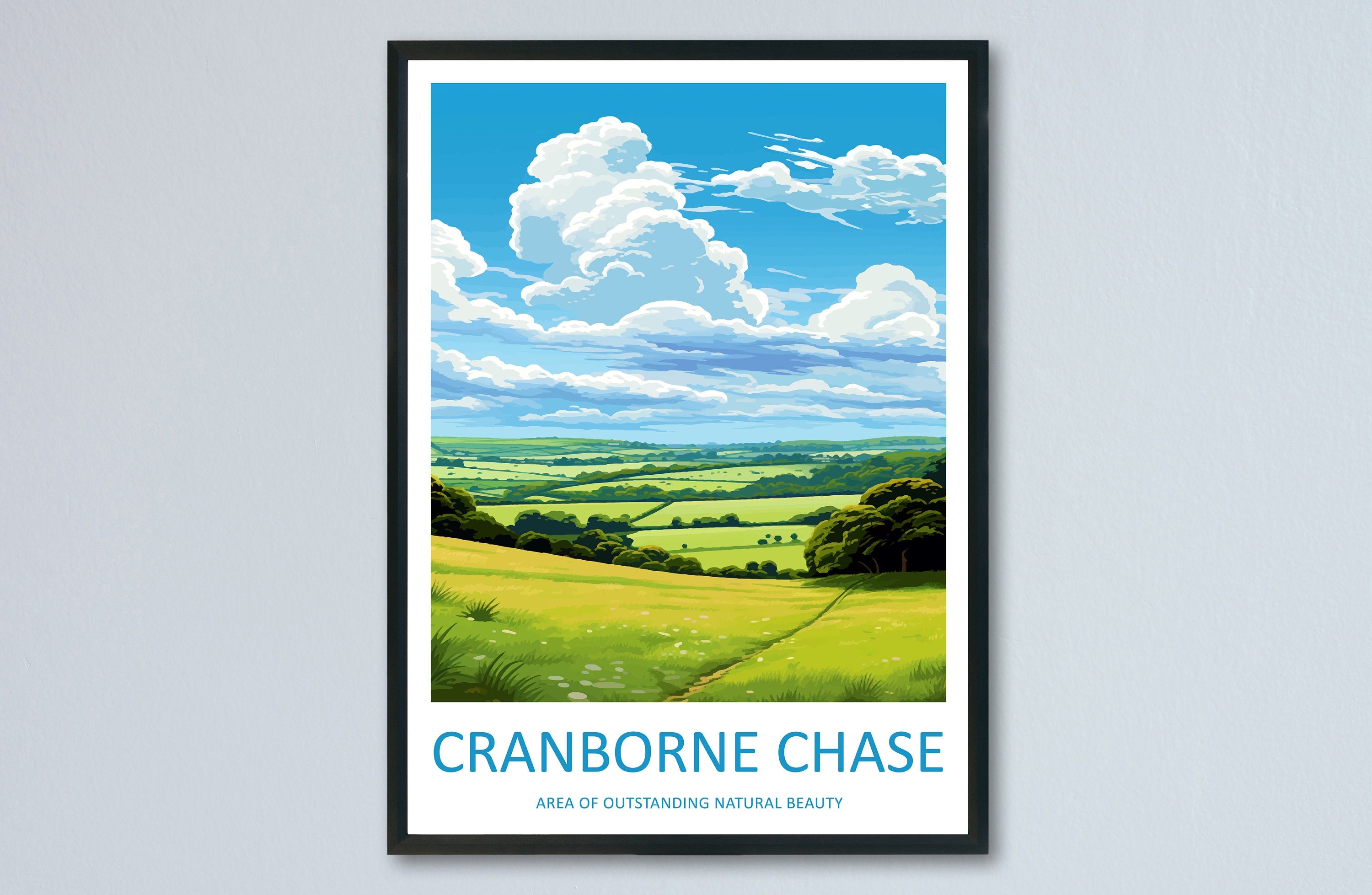 Cranborne Chase Travel Print