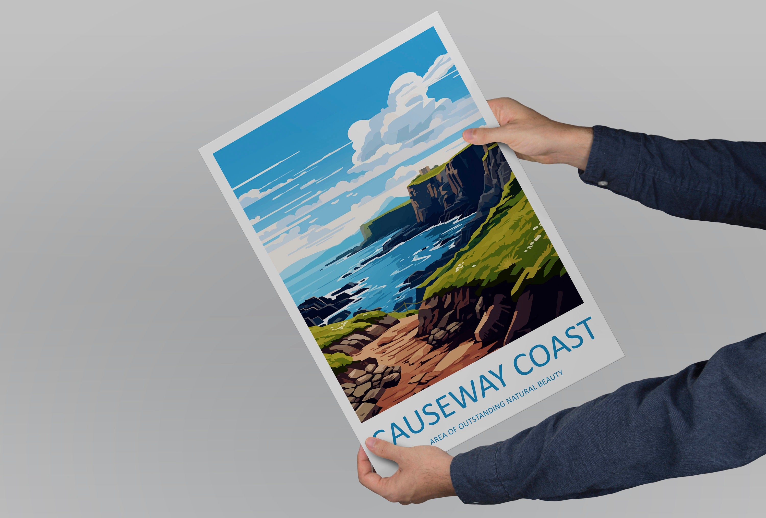 Causeway Coast Travel Print