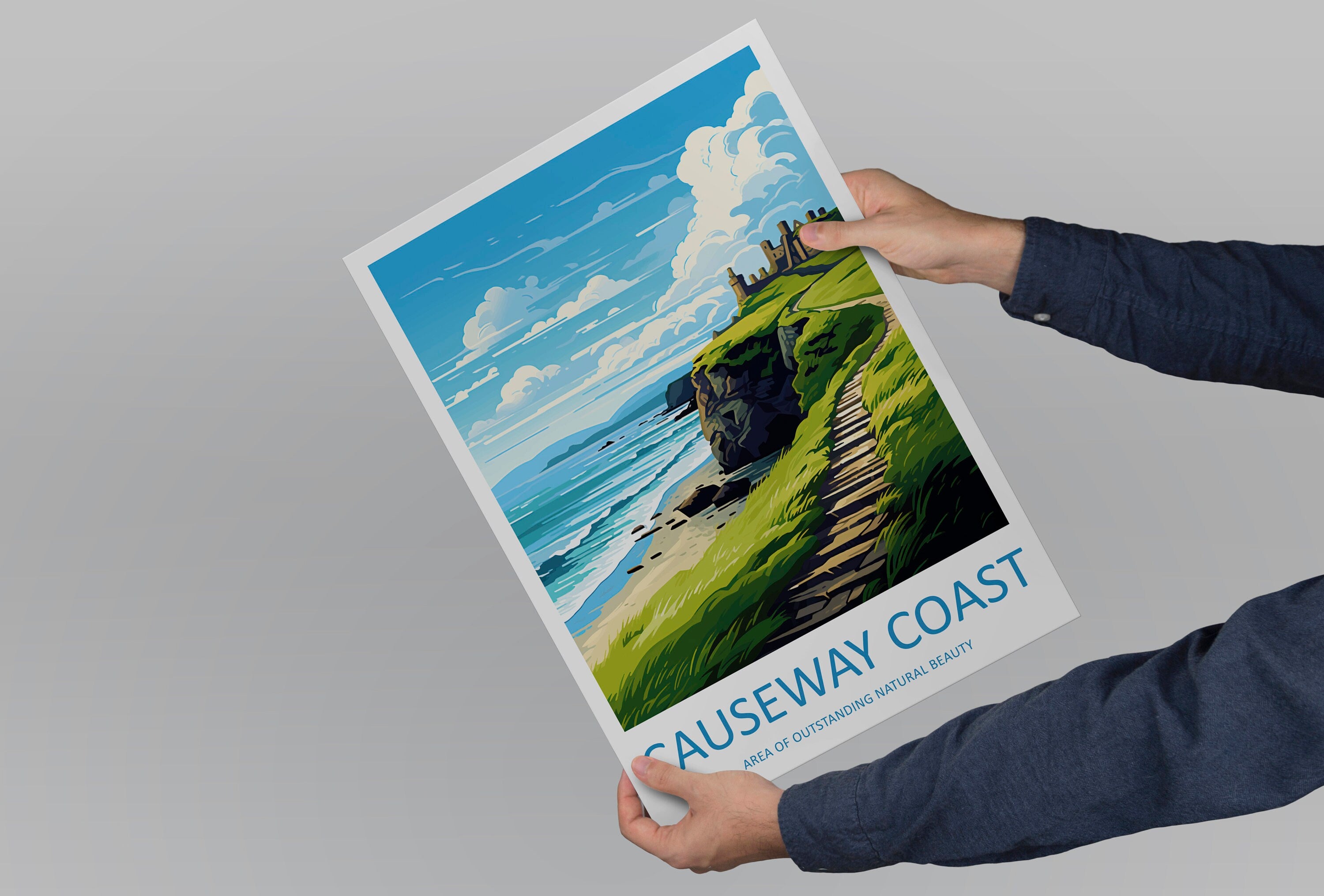 Causeway Coast Travel Print