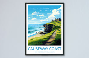 Causeway Coast Travel Print