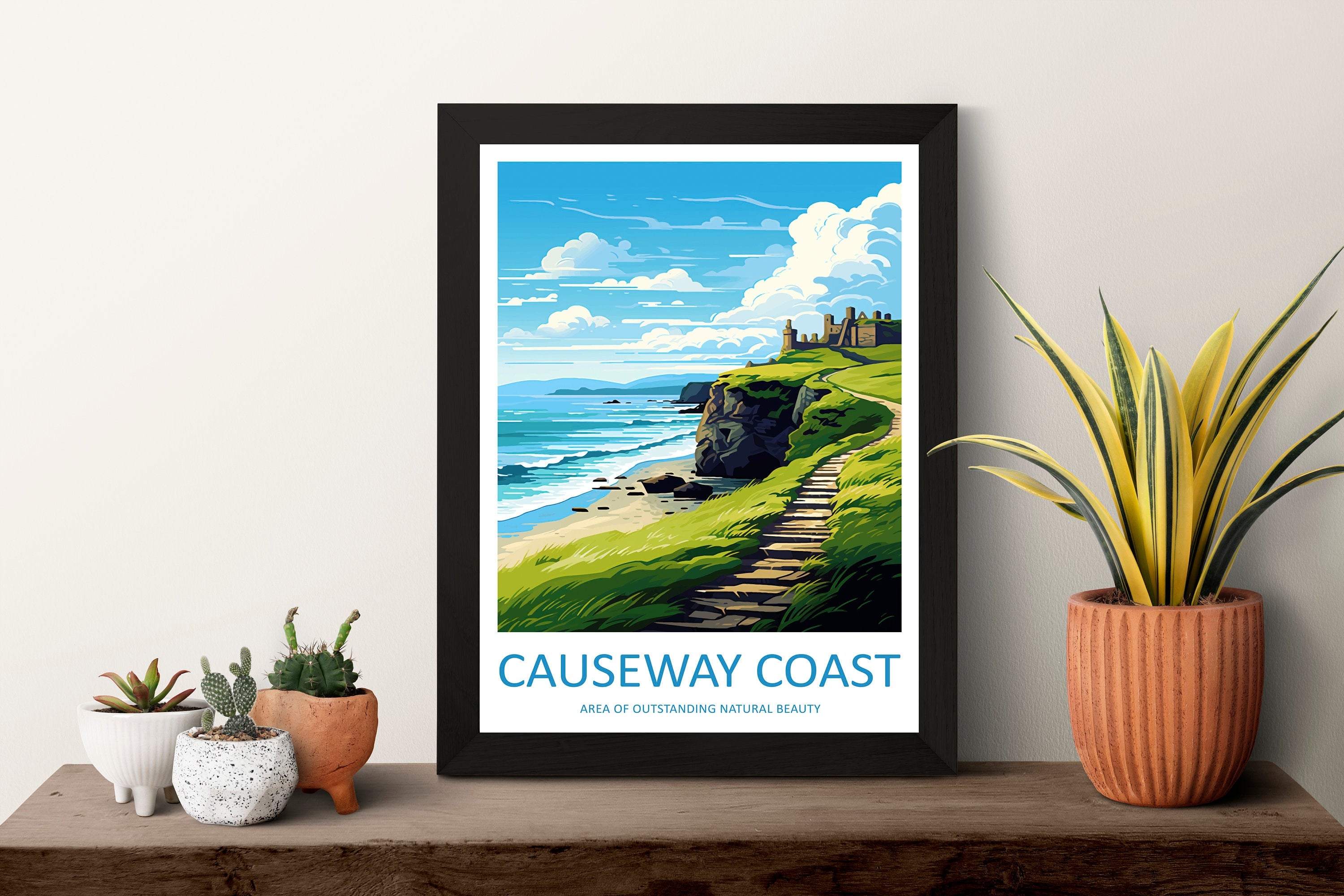 Causeway Coast Travel Print