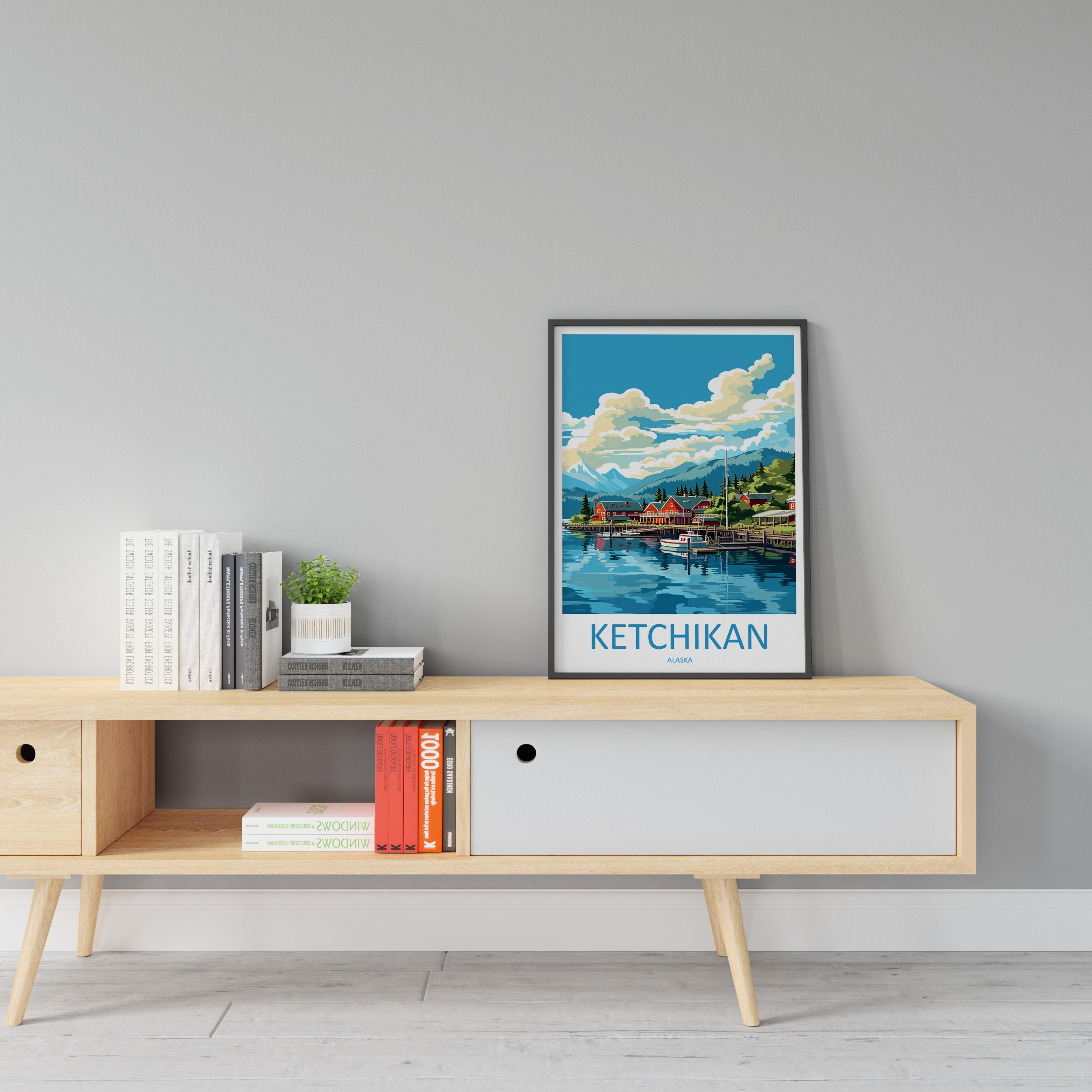 Ketchikan Travel Print