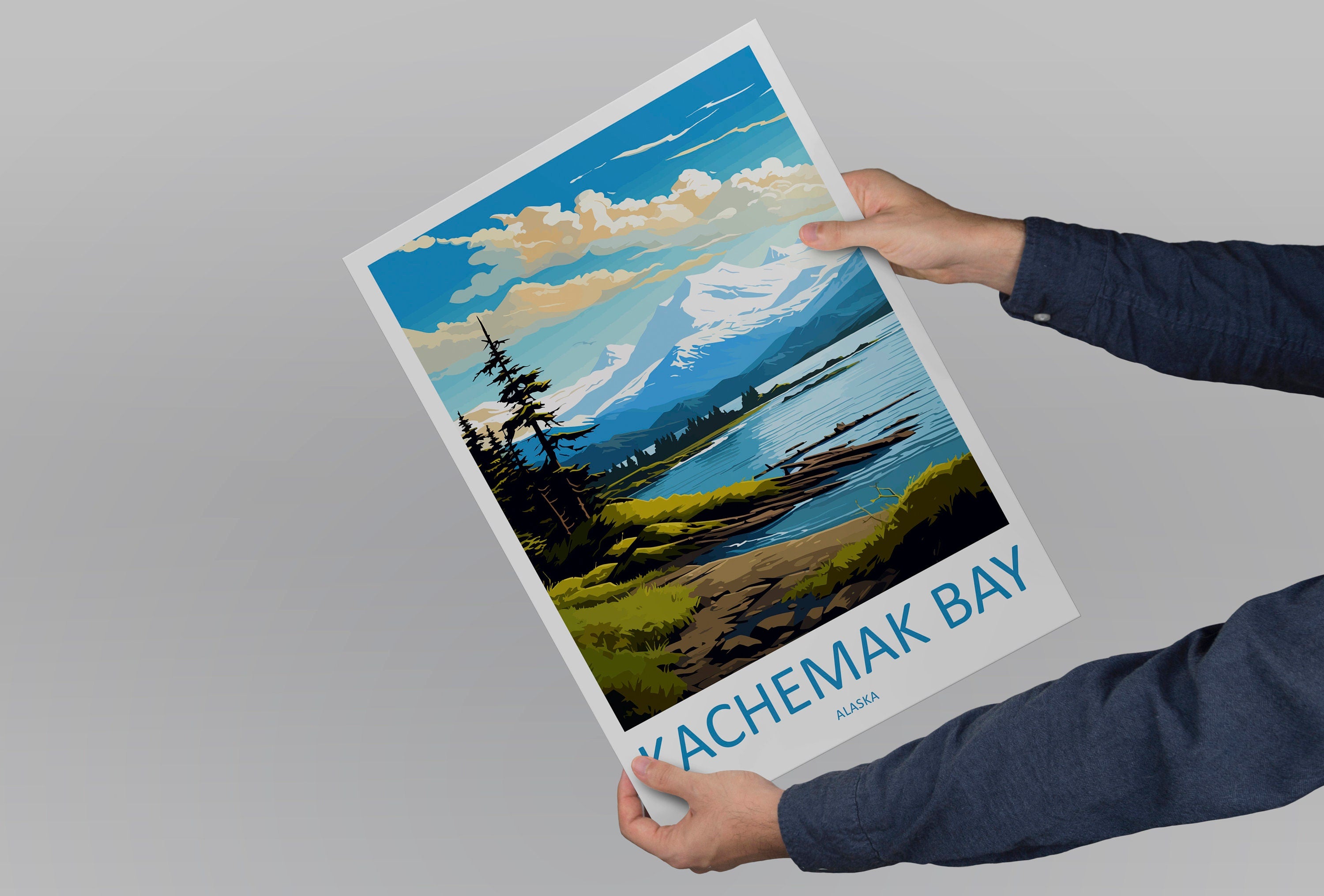 Kachemak Bay Travel Print