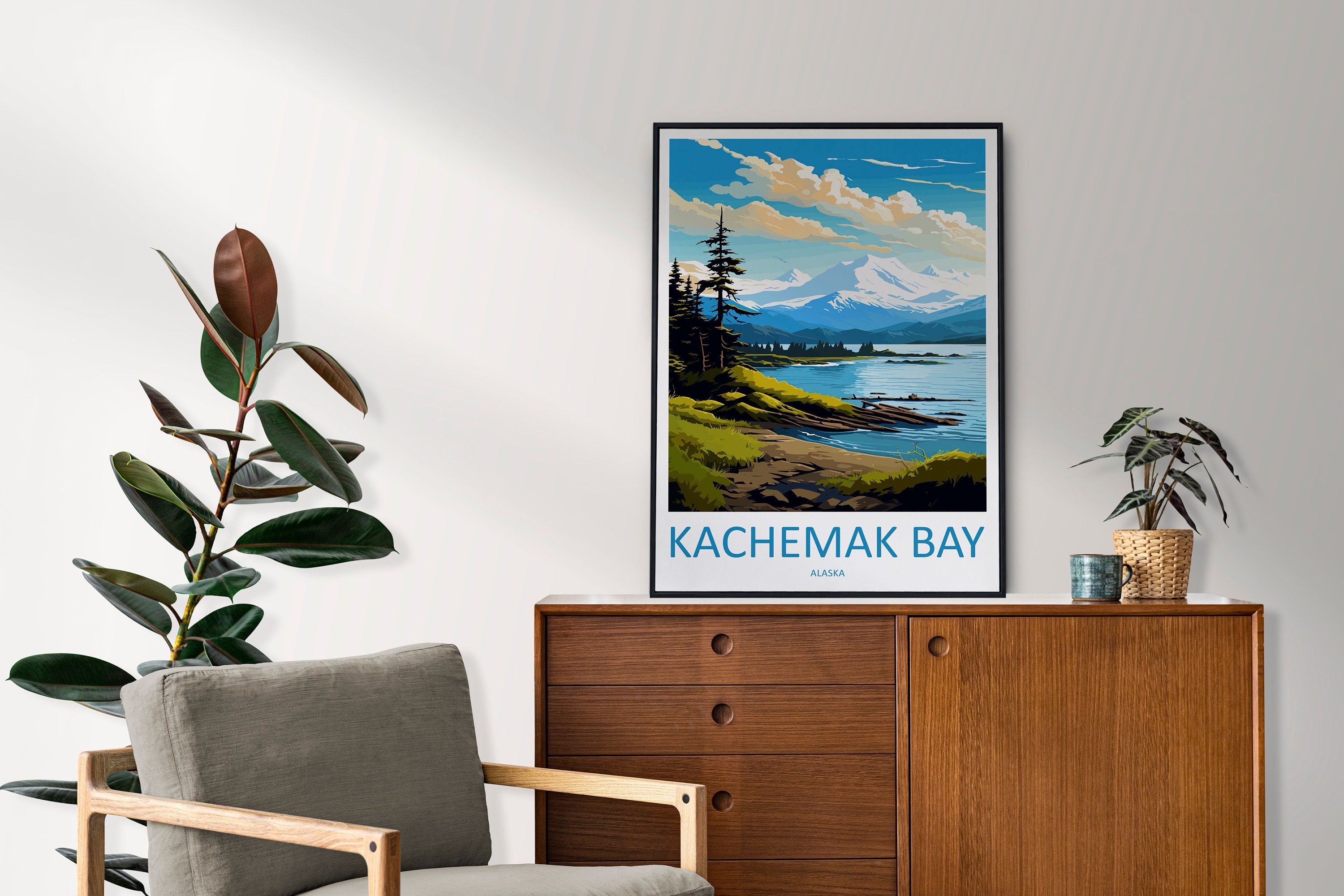 Kachemak Bay Travel Print