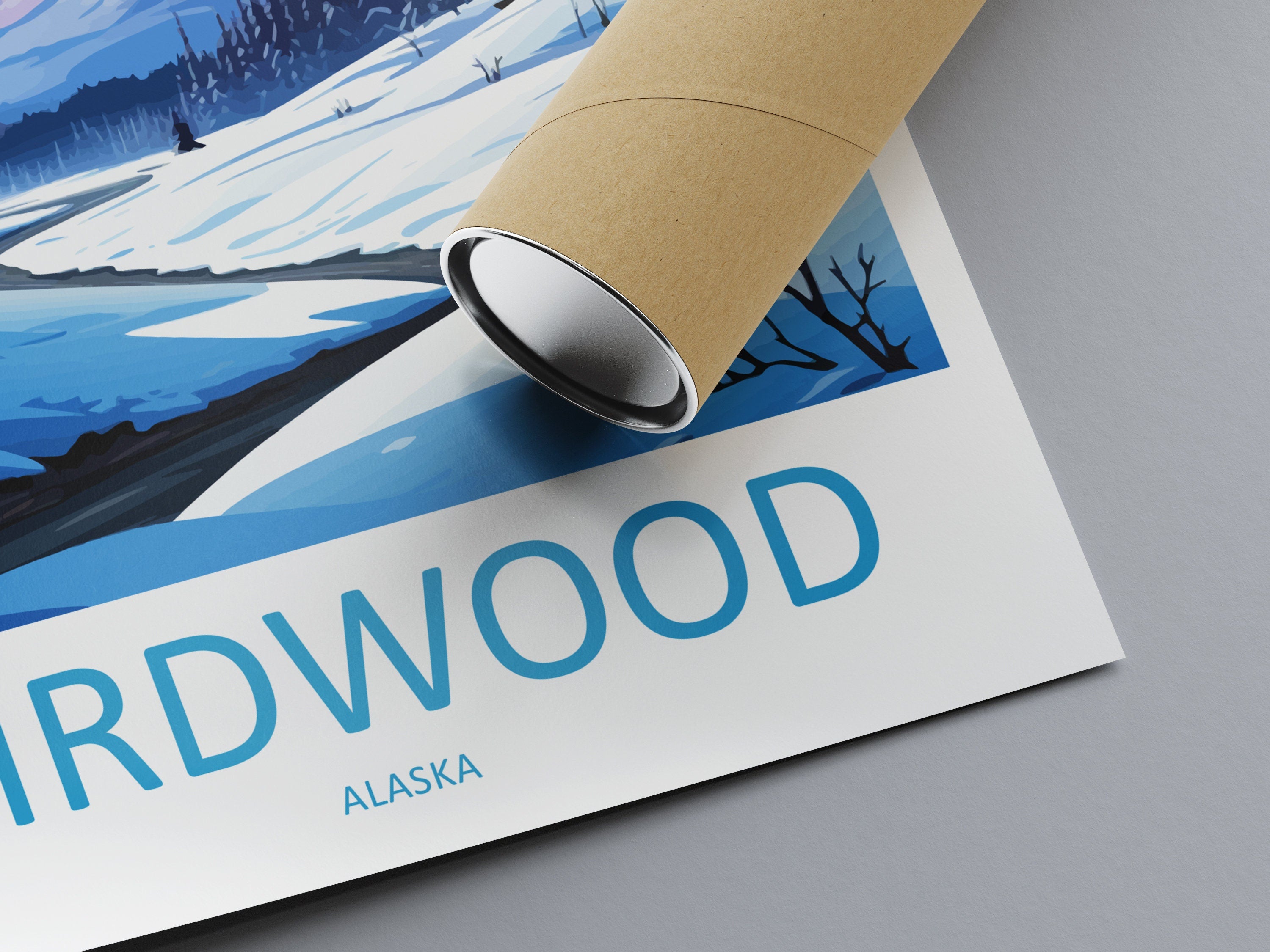 Girdwood Travel Print