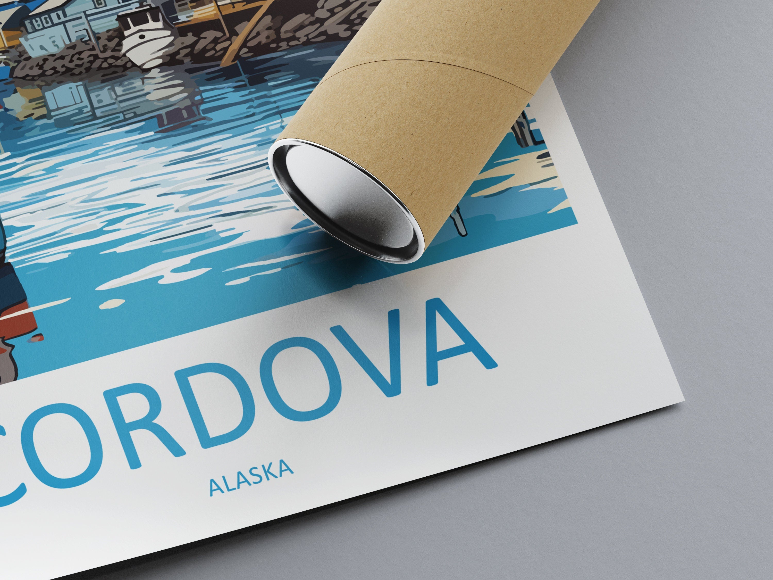 Cordova Travel Print