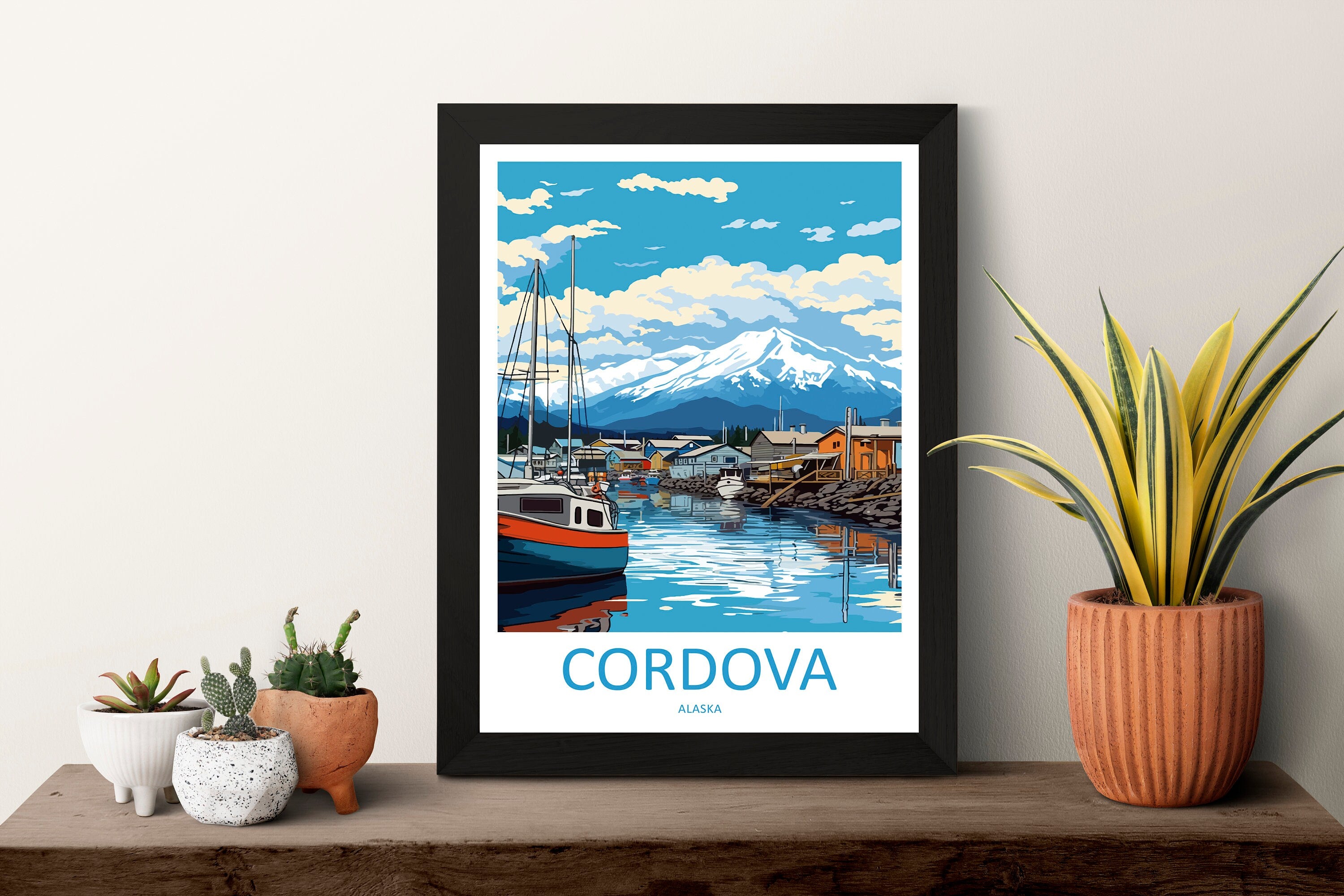 Cordova Travel Print