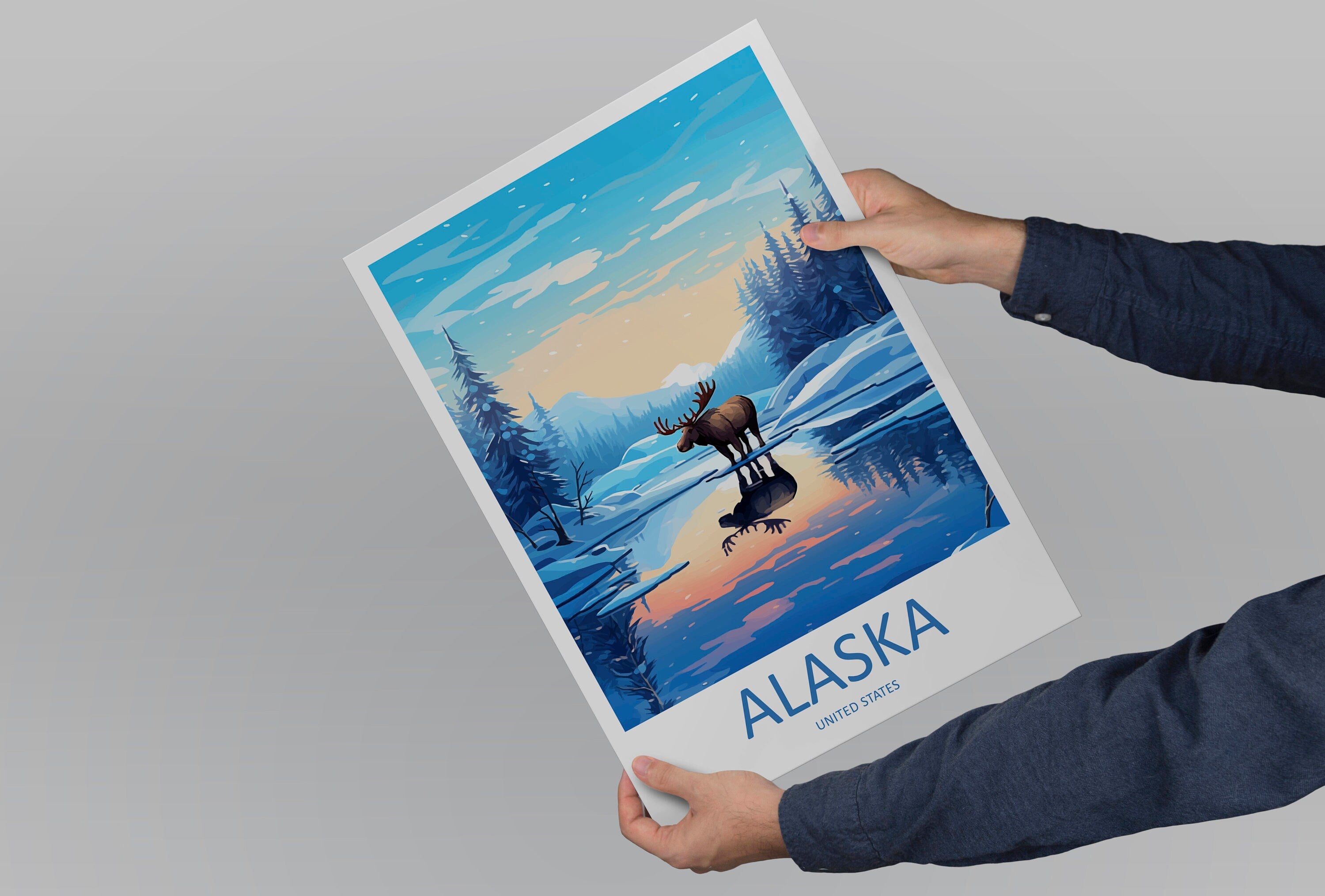 Alaska Travel Print