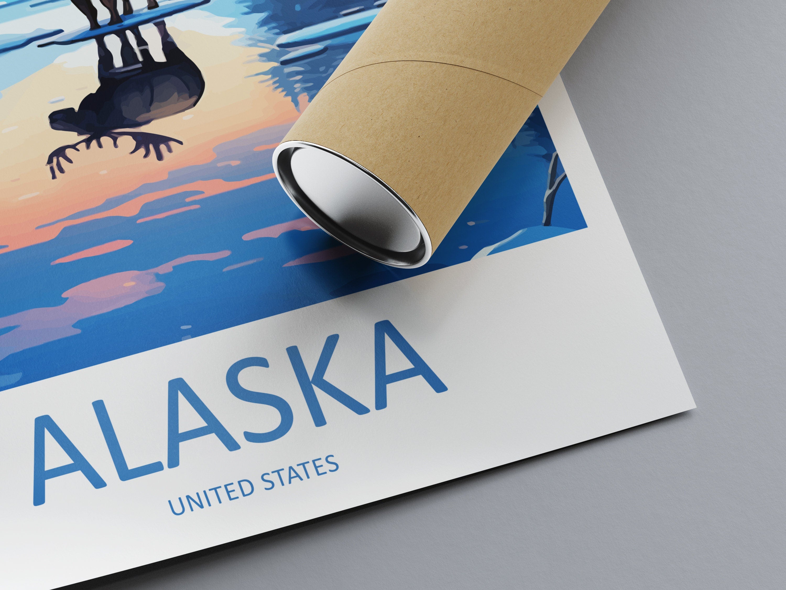 Alaska Travel Print