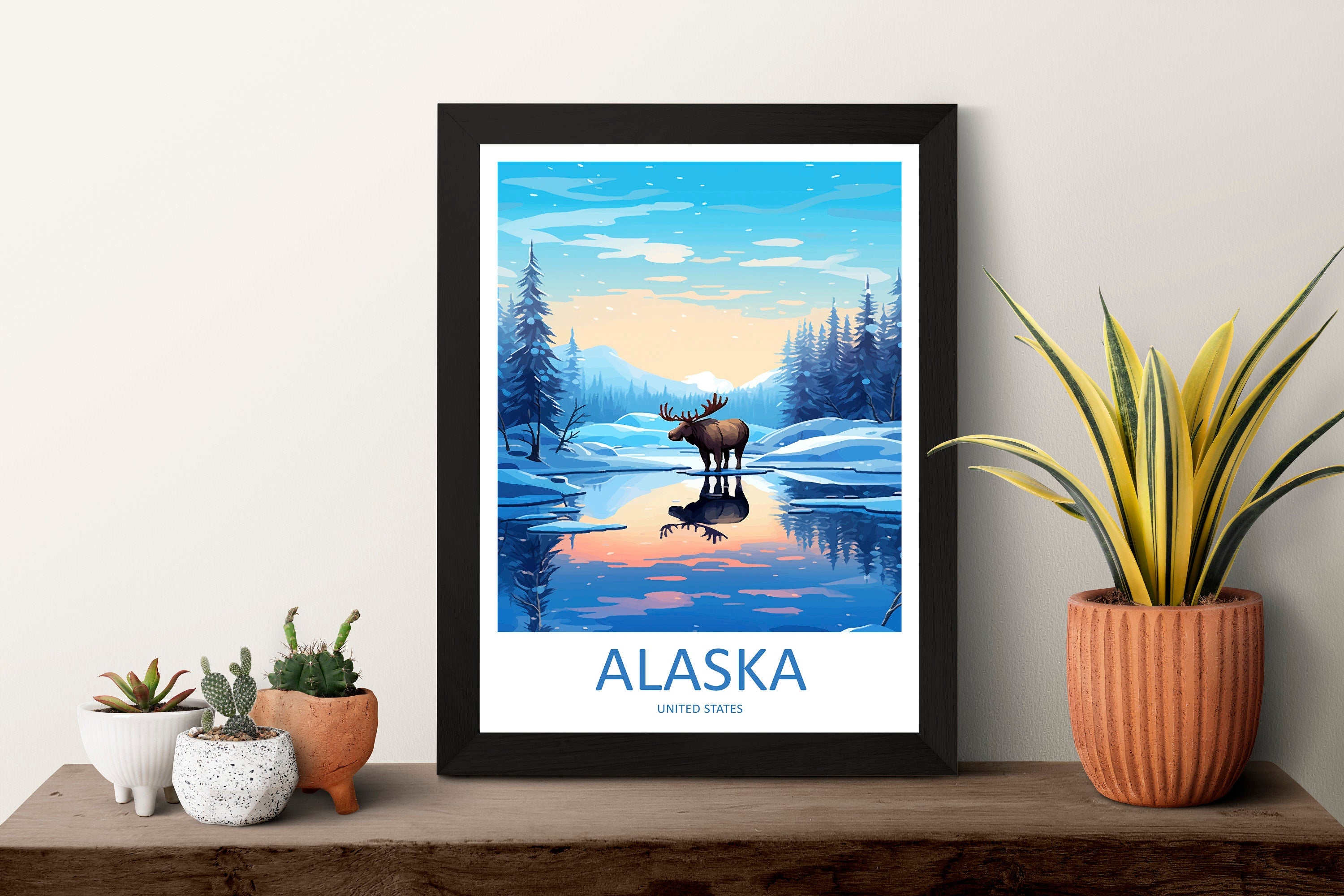 Alaska Travel Print