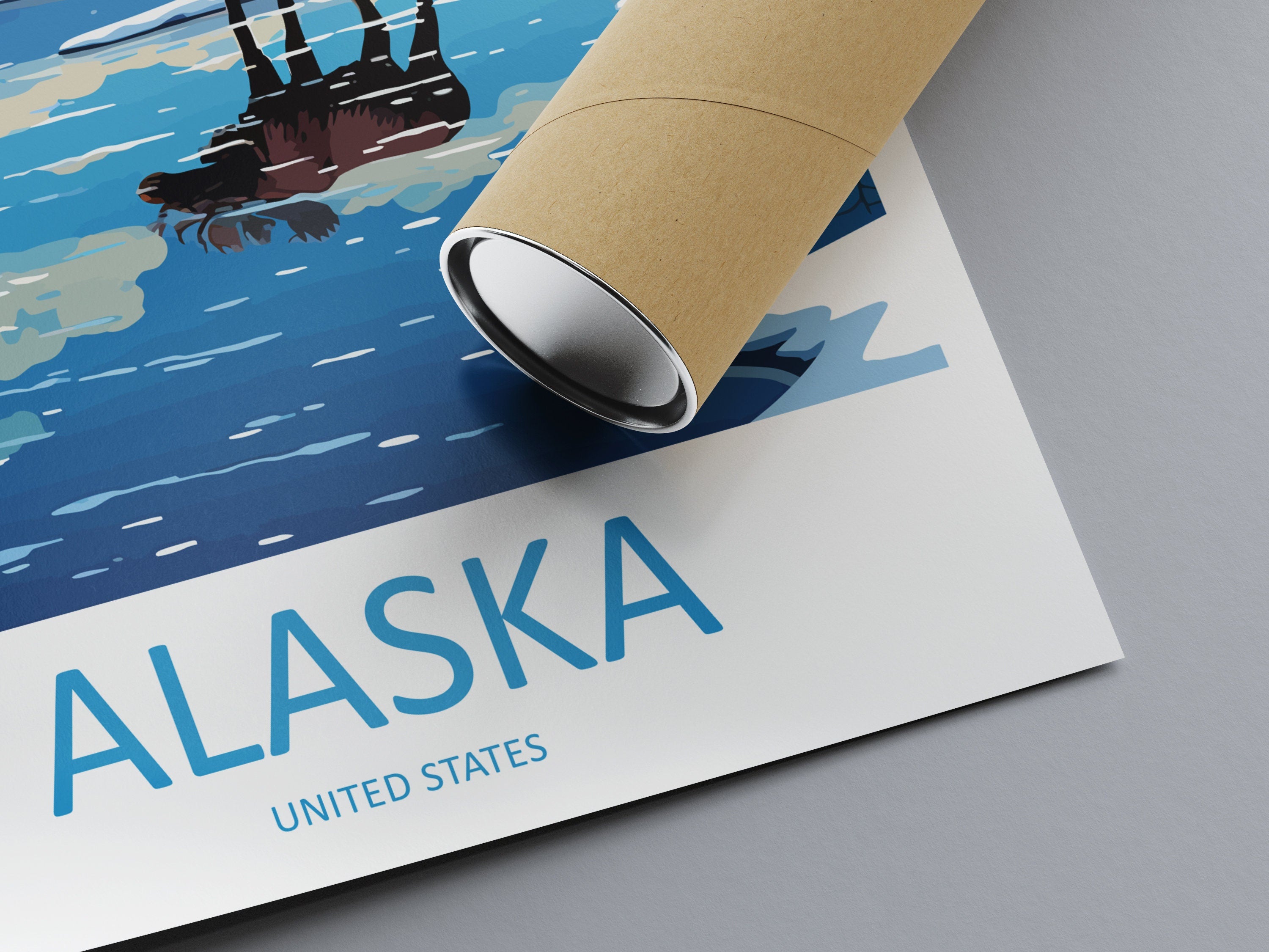 Alaska Travel Print