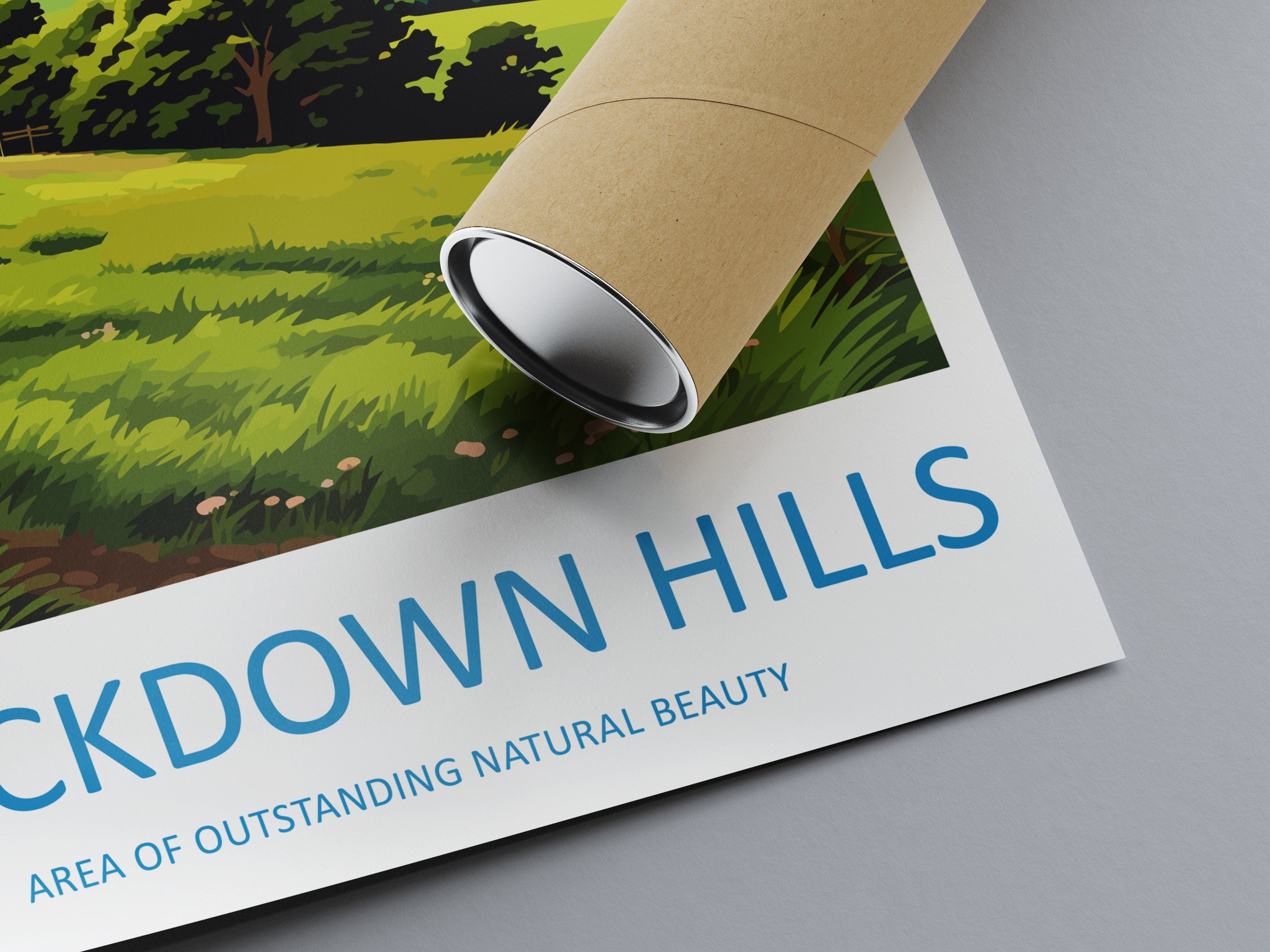 Blackdown Hills Travel Print