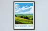 Blackdown Hills Travel Print