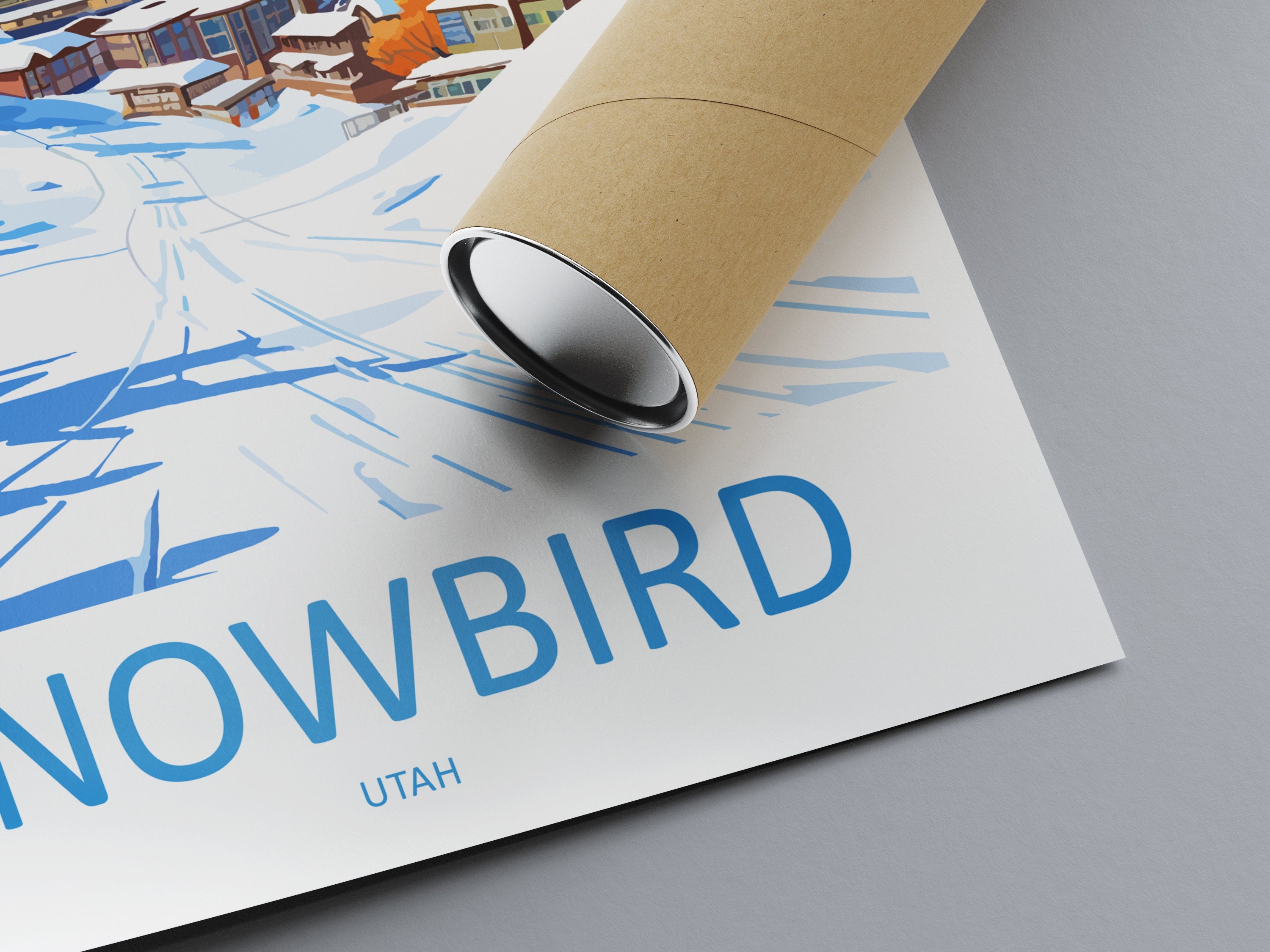 Snowbird Travel Print