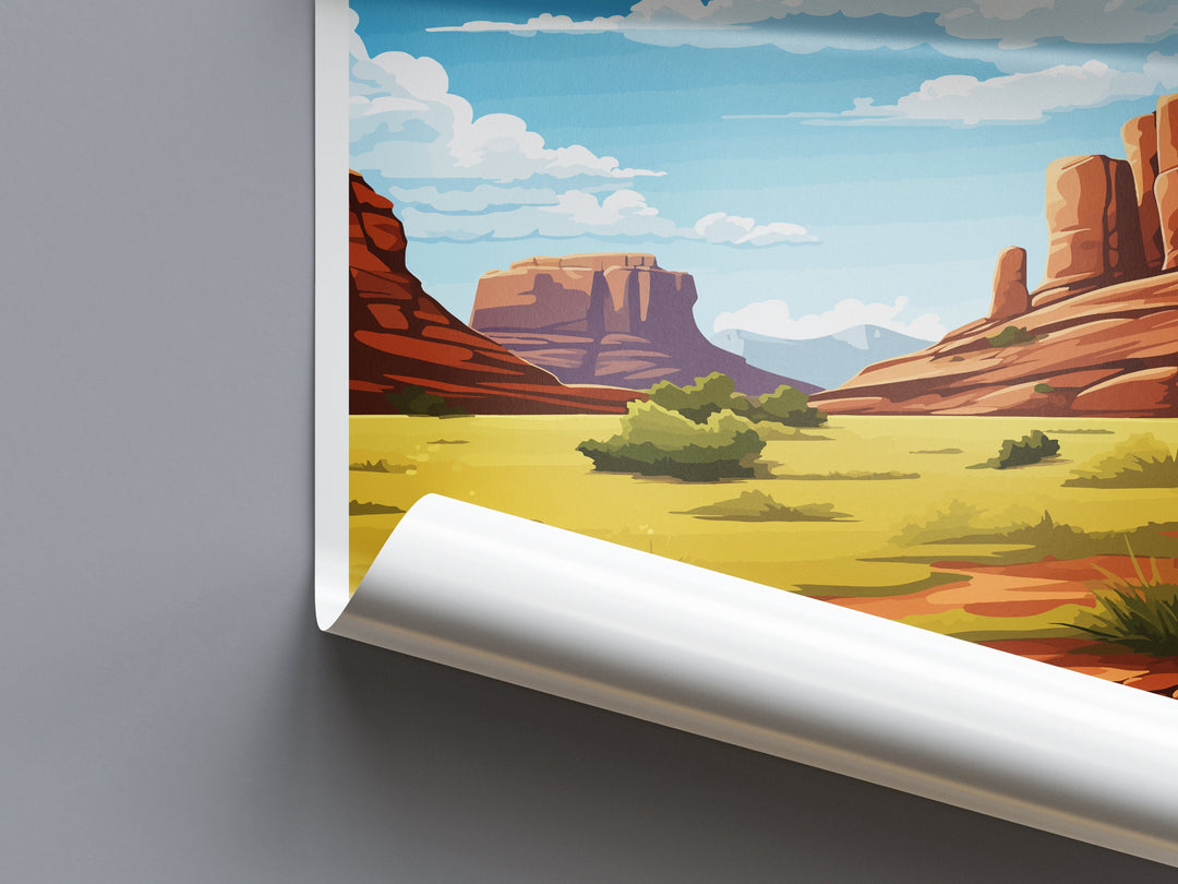 Kanab Travel Print Wall Art Kanab Wall Hanging Home Décor Kanab Gift Art Lovers Utah Art Lover Gift Travel Poster