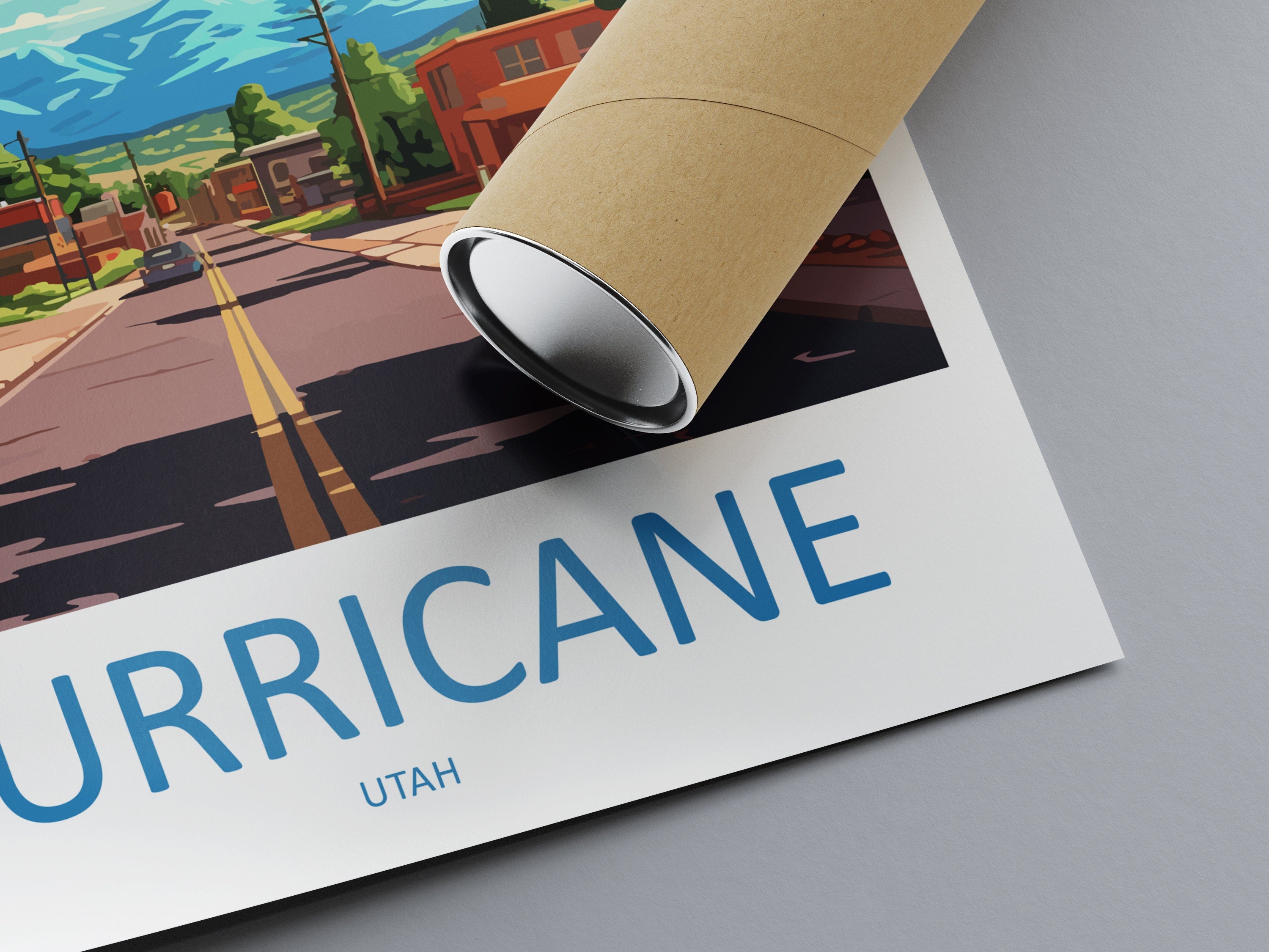 Hurricane Travel Print