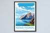 Kenai Fjords National Park Travel Print