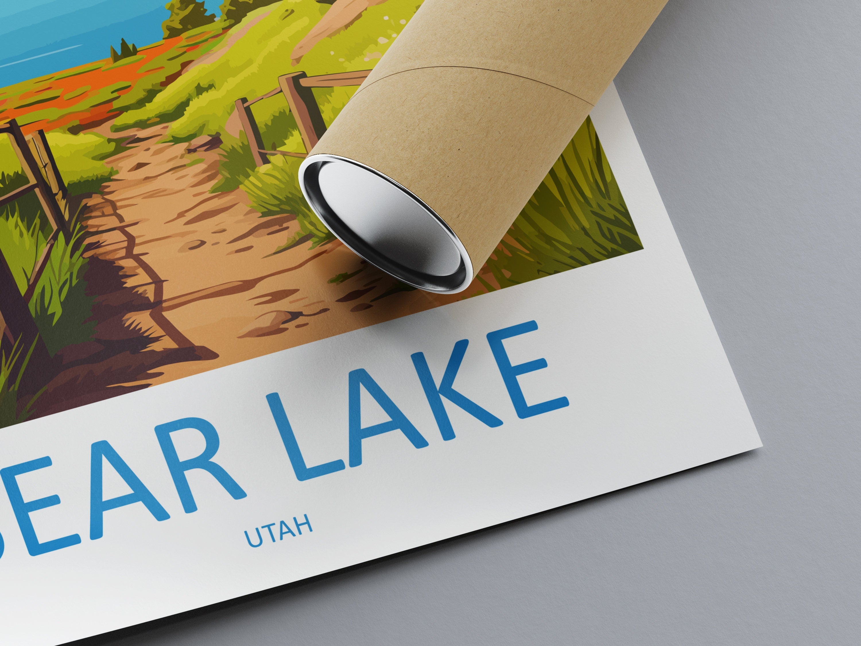 Bear Lake Travel Print