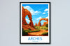 Arches National Park Travel Print