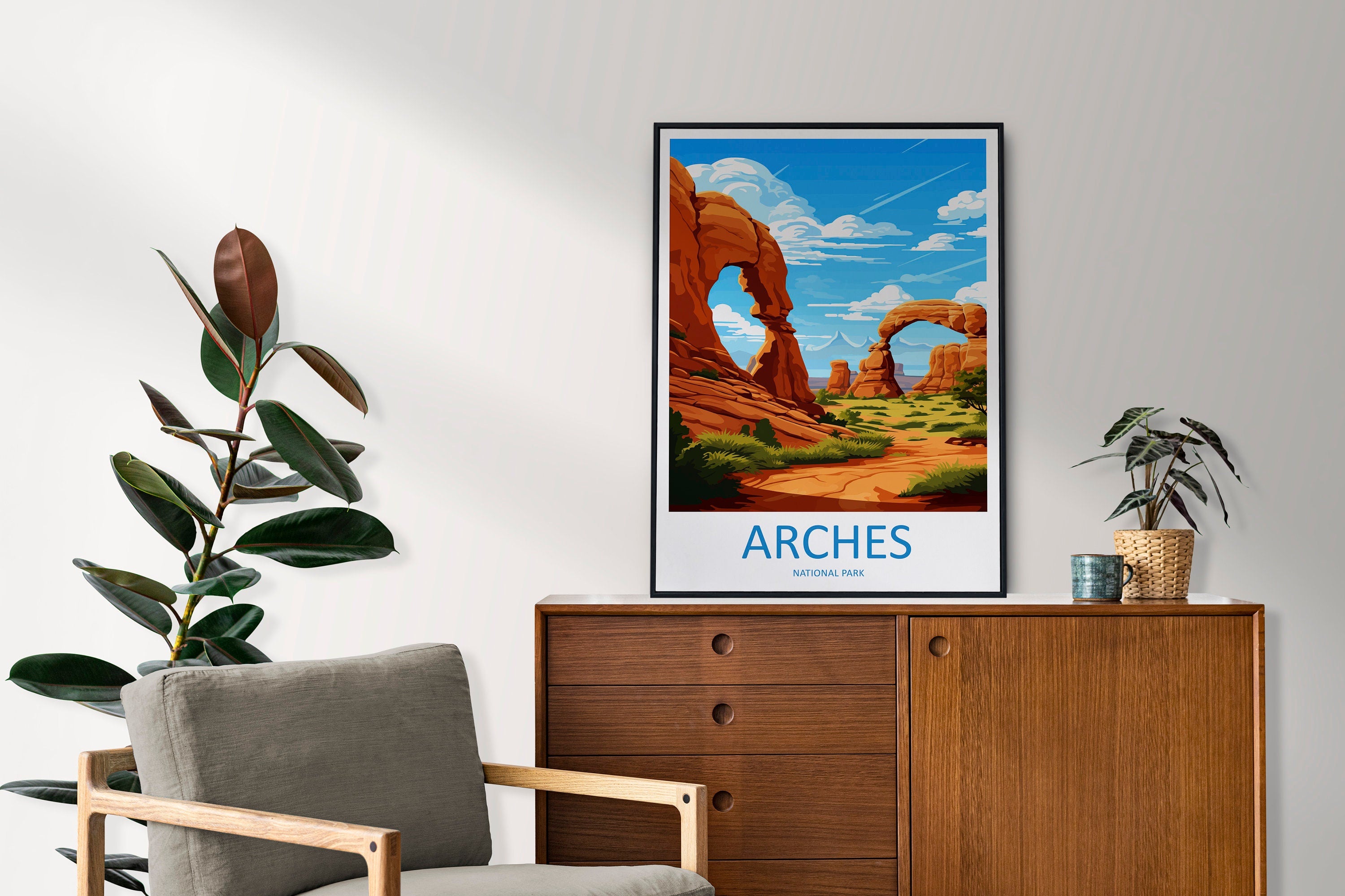 Arches National Park Travel Print