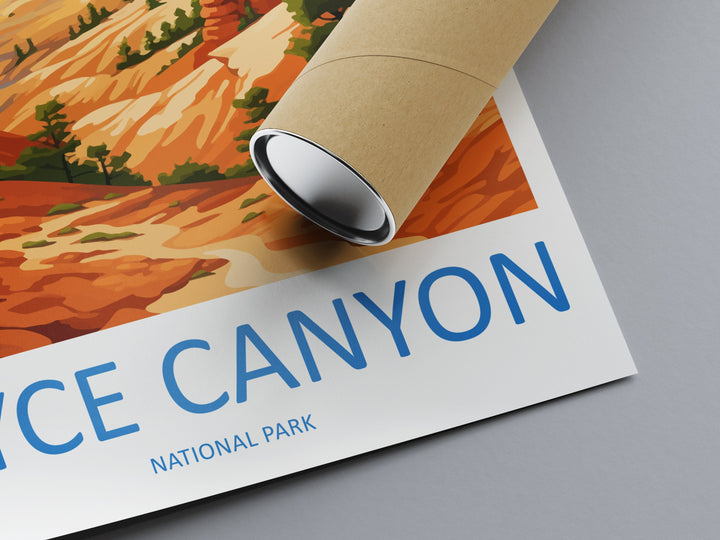 Bryce Canyon National Park Travel Print Wall Art Bryce Canyon National Park Wall Hanging Home Décor Bryce Canyon National Park Art Lovers
