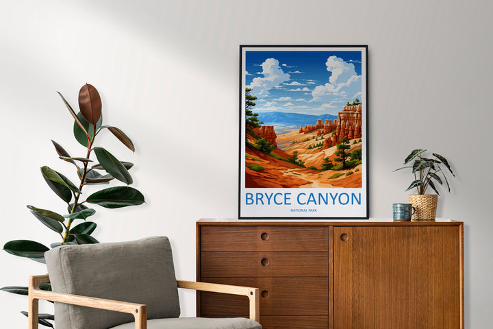 Bryce Canyon National Park Travel Print Wall Art Bryce Canyon National Park Wall Hanging Home Décor Bryce Canyon National Park Art Lovers