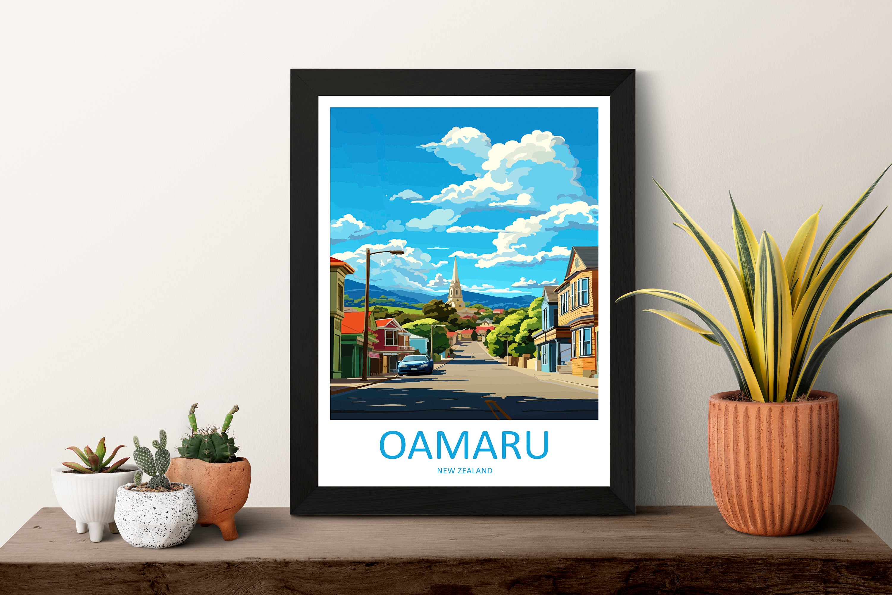 Oamaru Travel Print