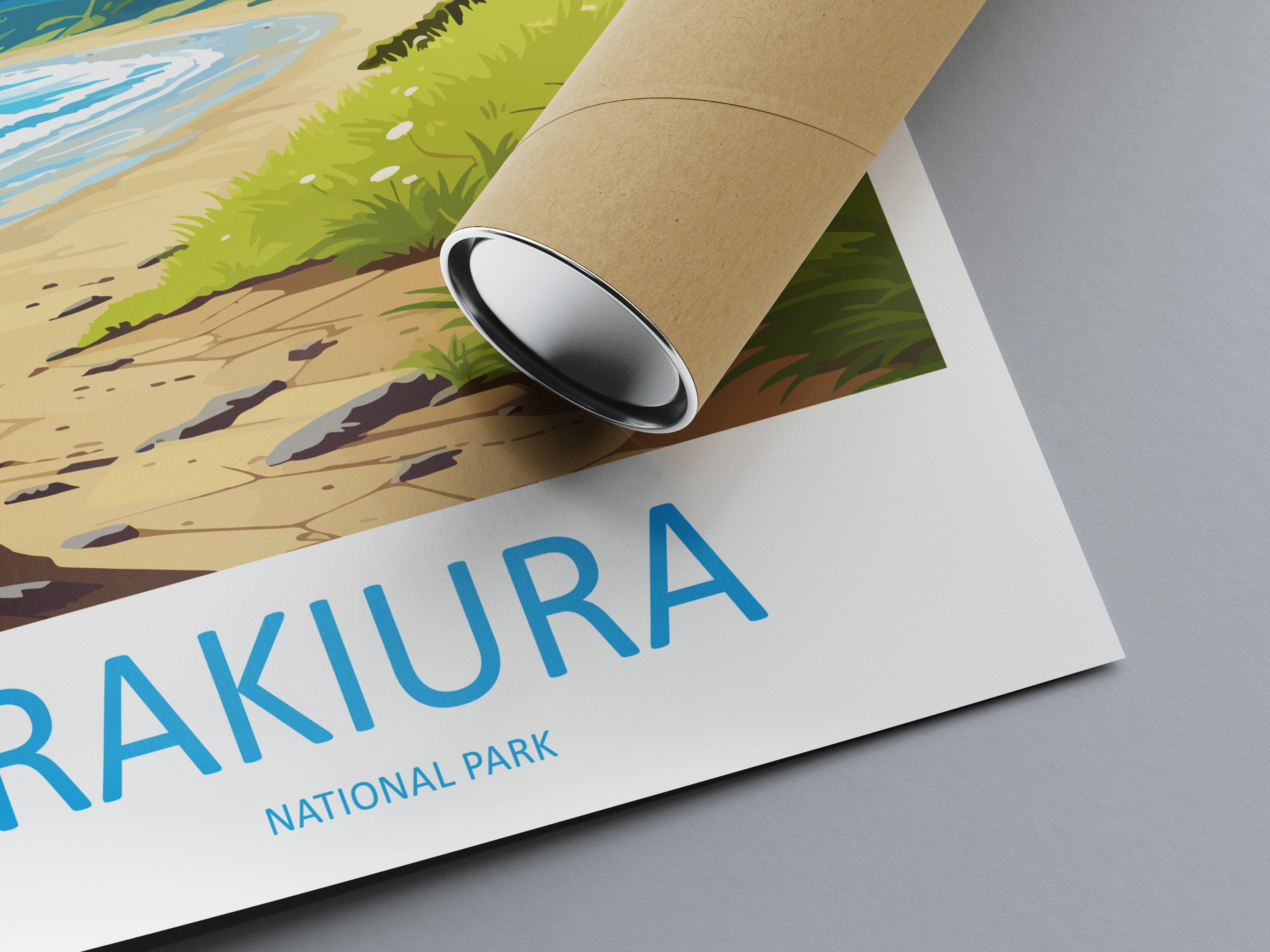 Rakiura National Park Travel Print