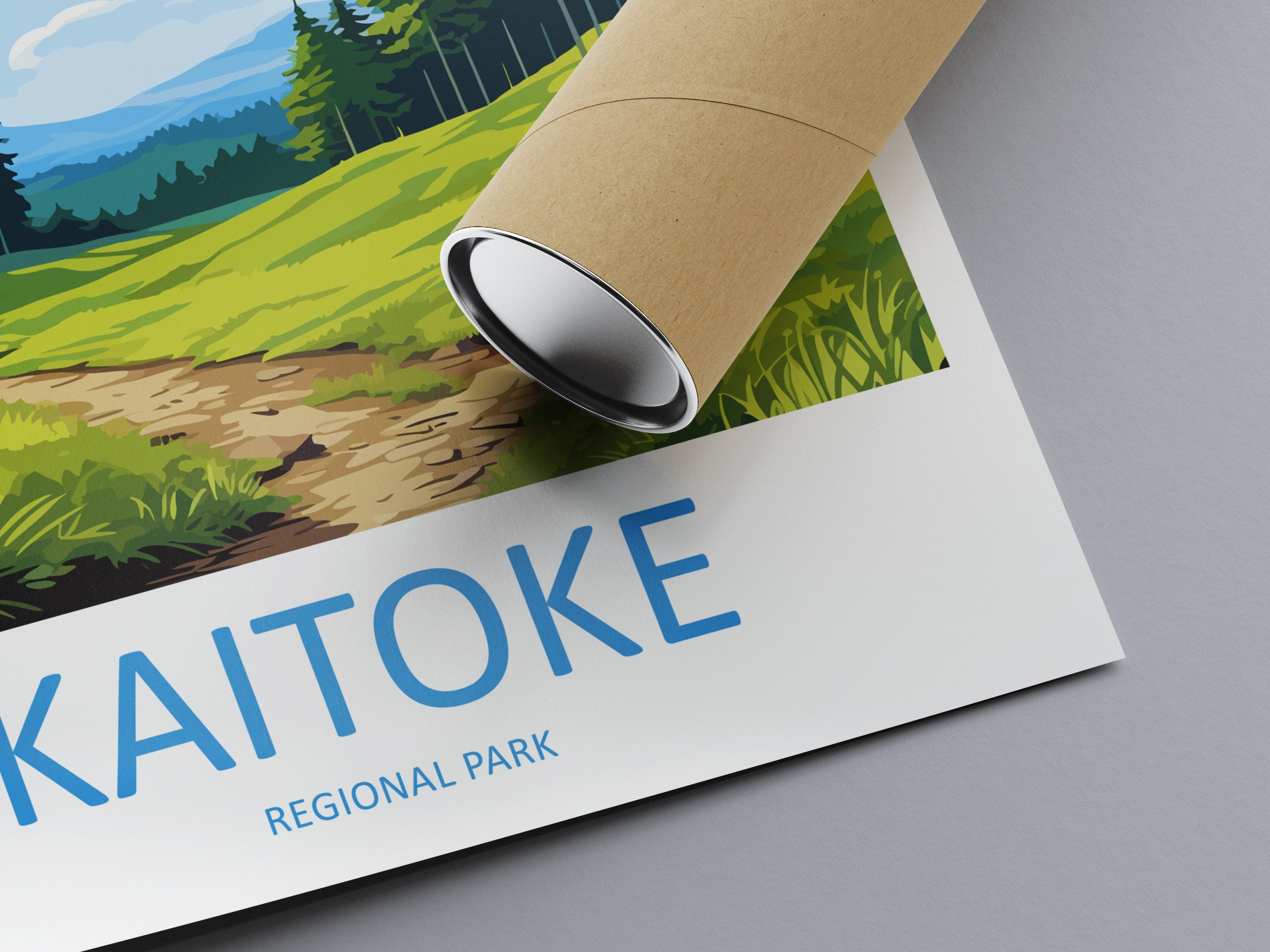 Kaitoke Regional Park Travel Print